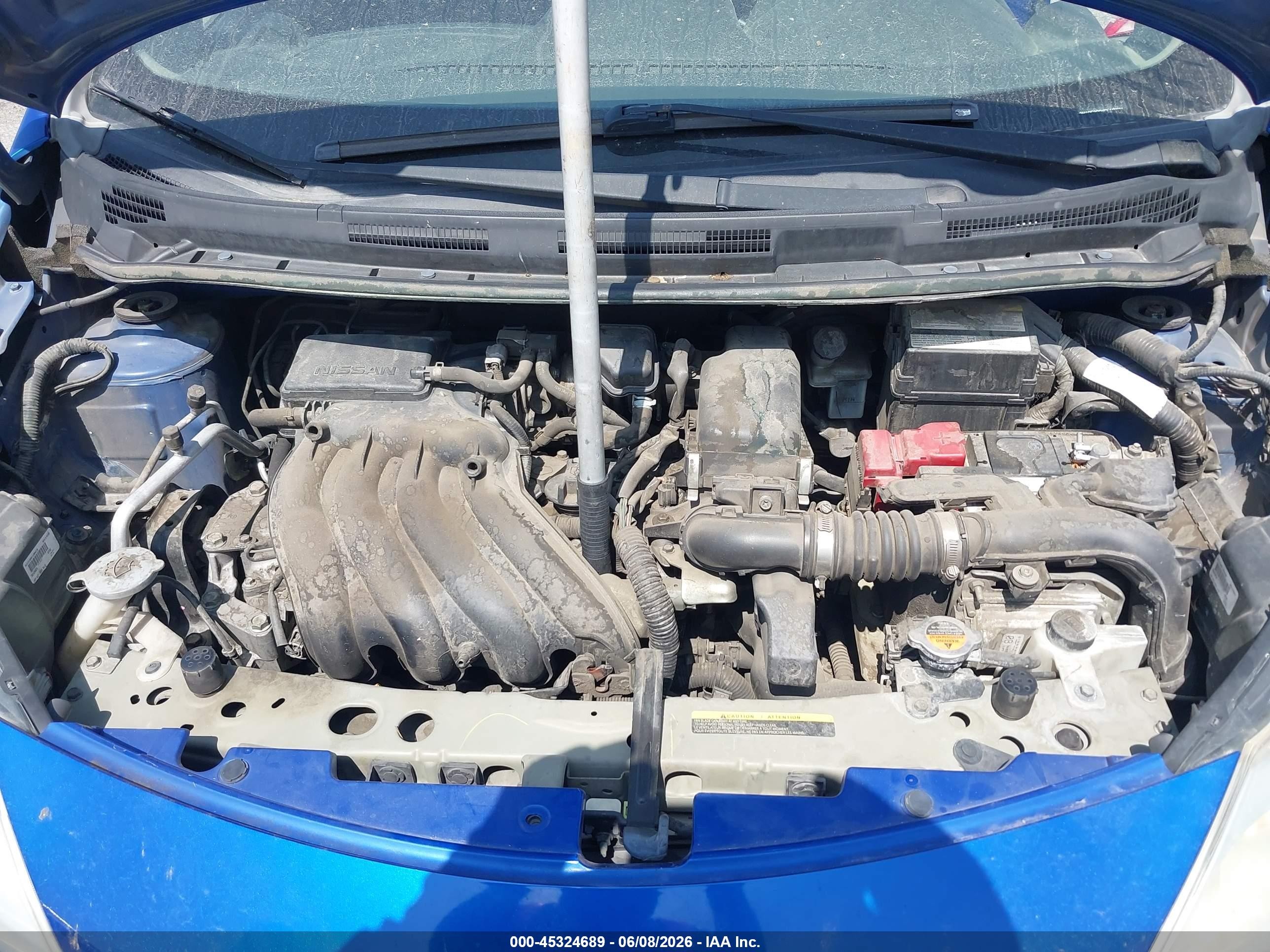 2015 Nissan Versa Note Sv Синий vin: 3N1CE2CP1FL445624