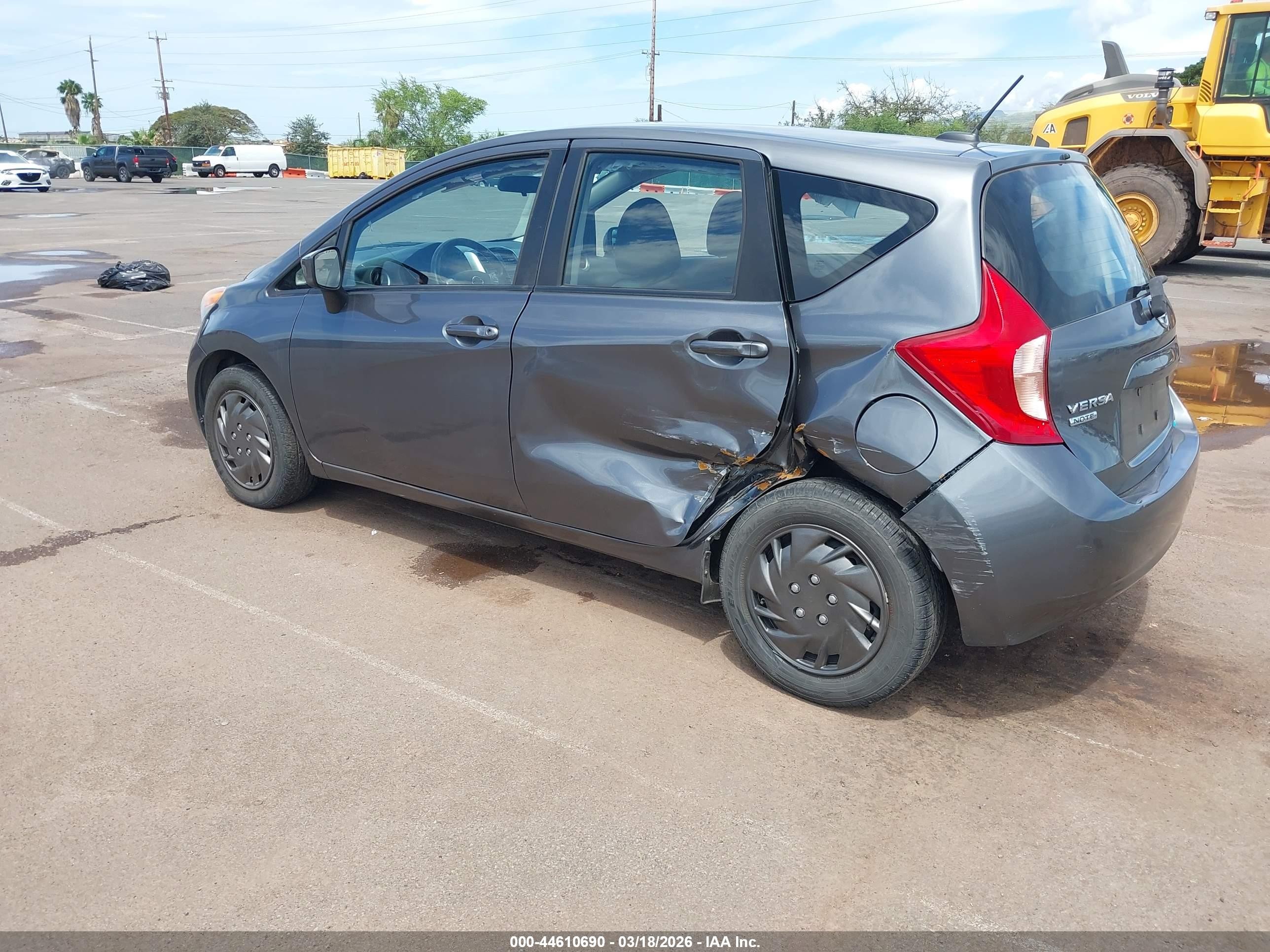 2016 Nissan Versa Note S (sr)/s Plus/sl/sr/sv Gray vin: 3N1CE2CP1GL359859