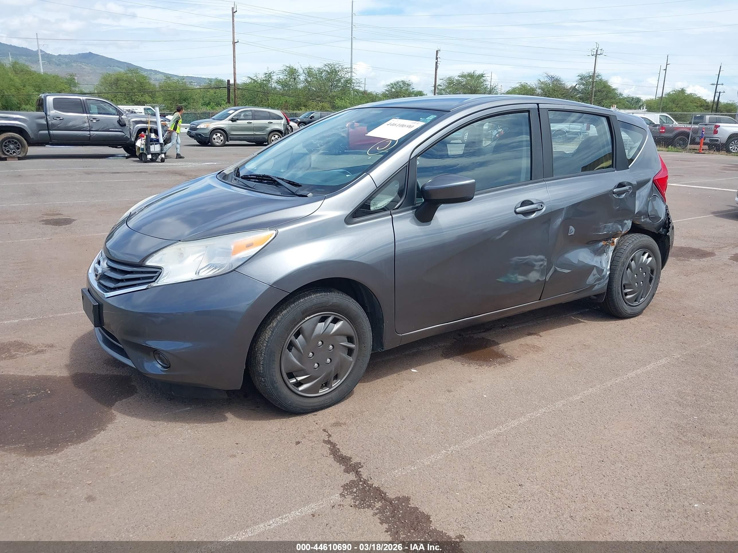 2016 Nissan Versa Note S (sr)/s Plus/sl/sr/sv Gray vin: 3N1CE2CP1GL359859