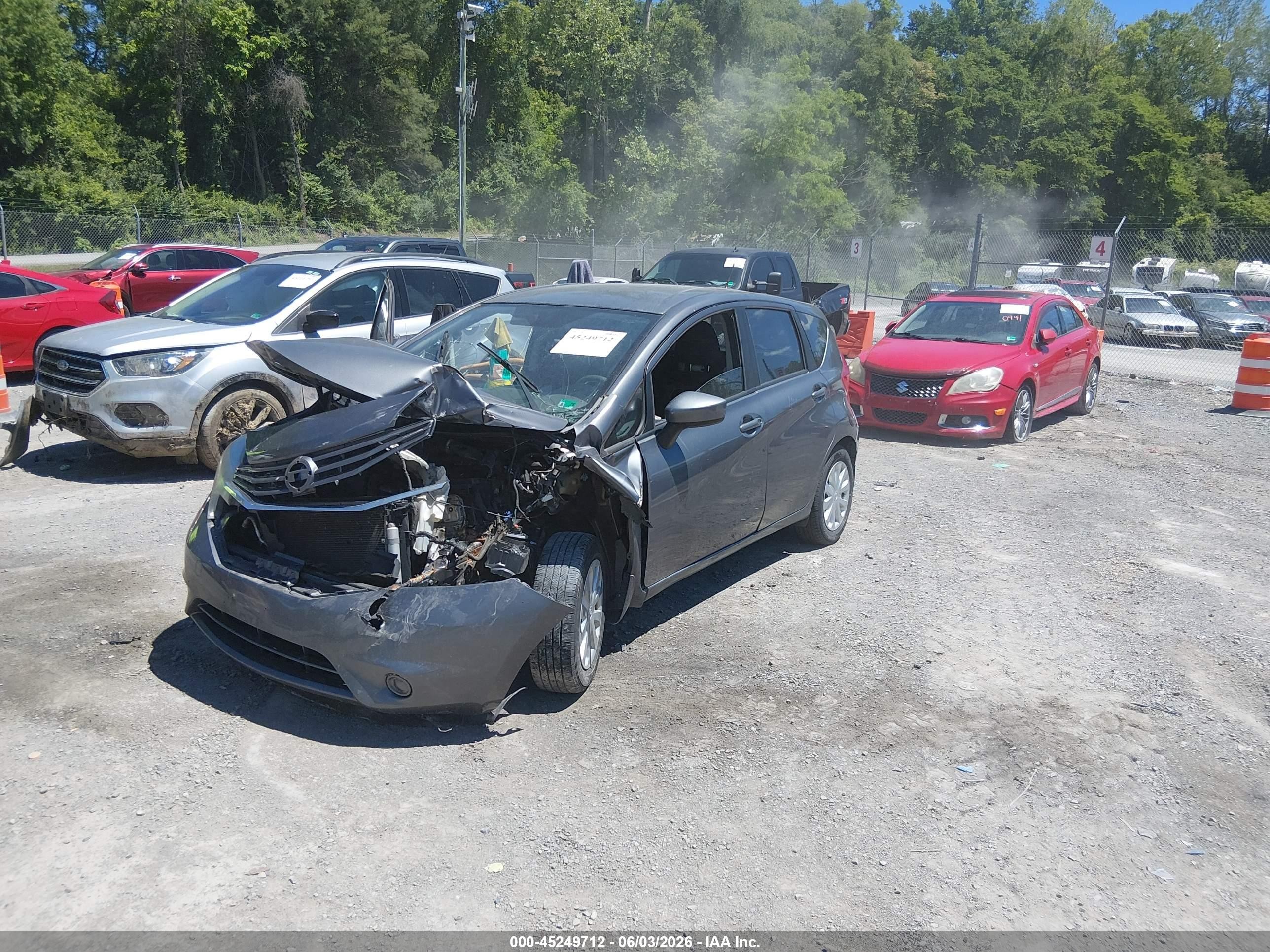 2016 Nissan Versa Note Sv Gray vin: 3N1CE2CP1GL392960