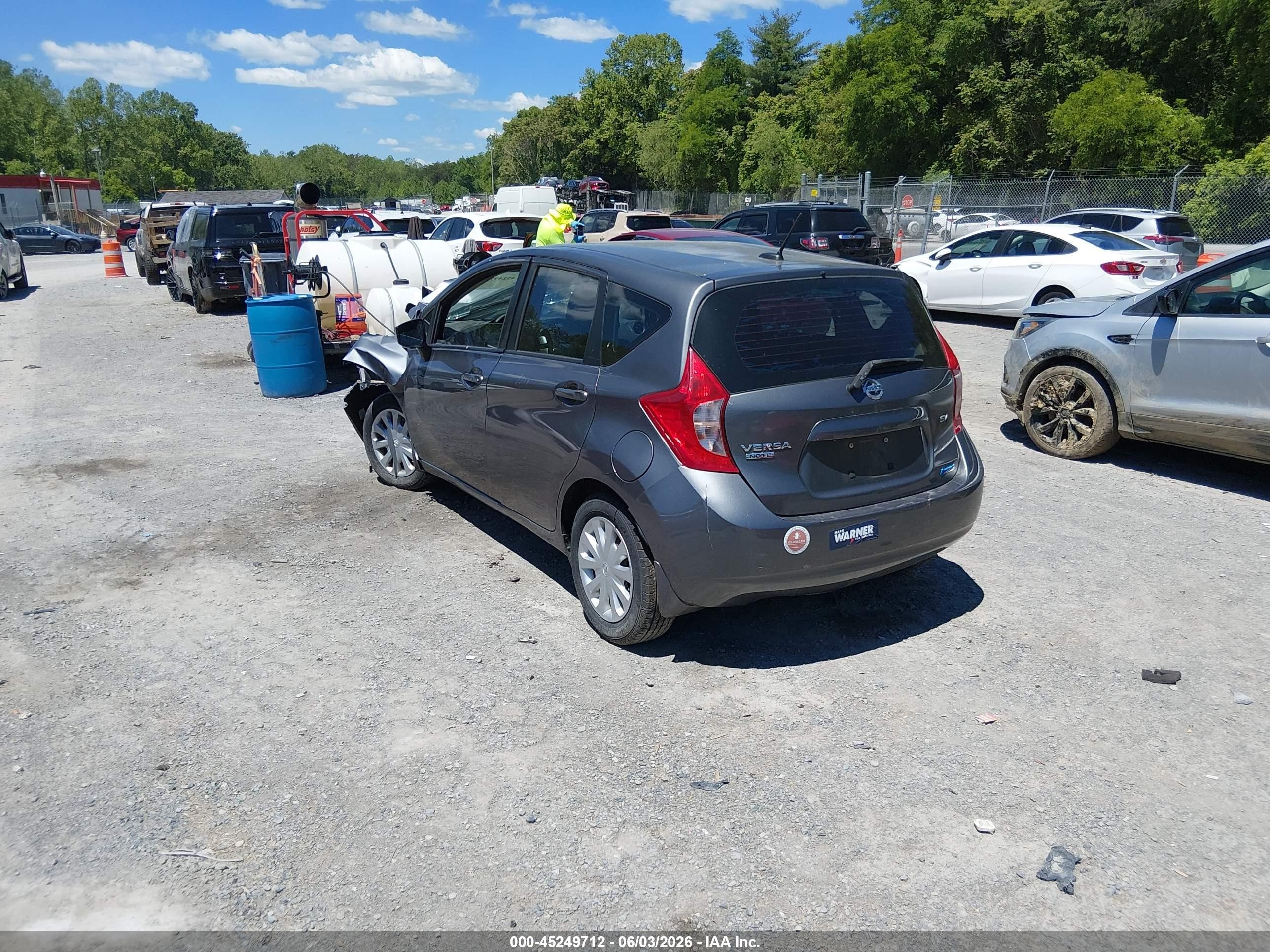 2016 Nissan Versa Note Sv Gray vin: 3N1CE2CP1GL392960