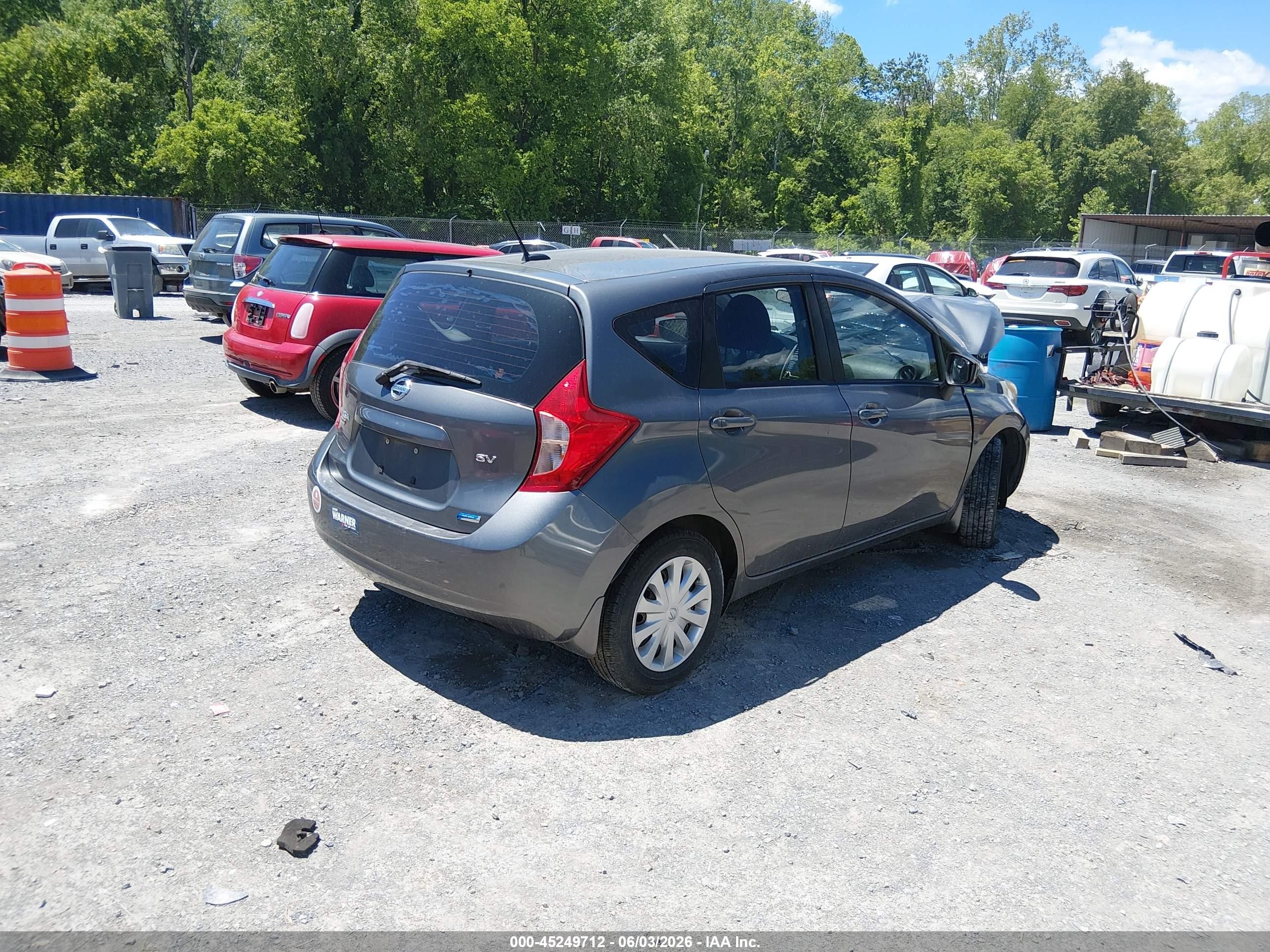 2016 Nissan Versa Note Sv Gray vin: 3N1CE2CP1GL392960