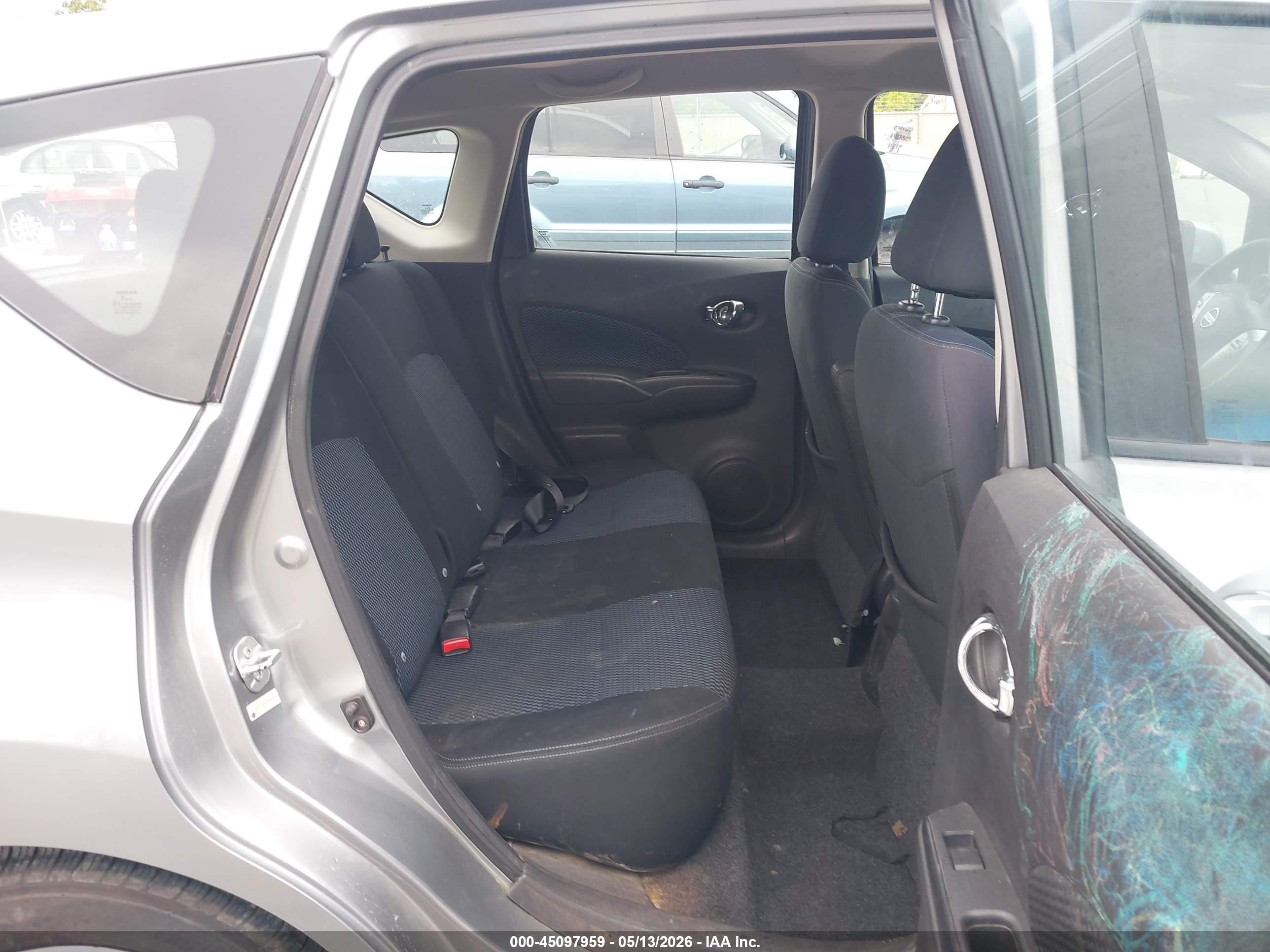 2014 Nissan Versa Note Sv Серый vin: 3N1CE2CP2EL358619