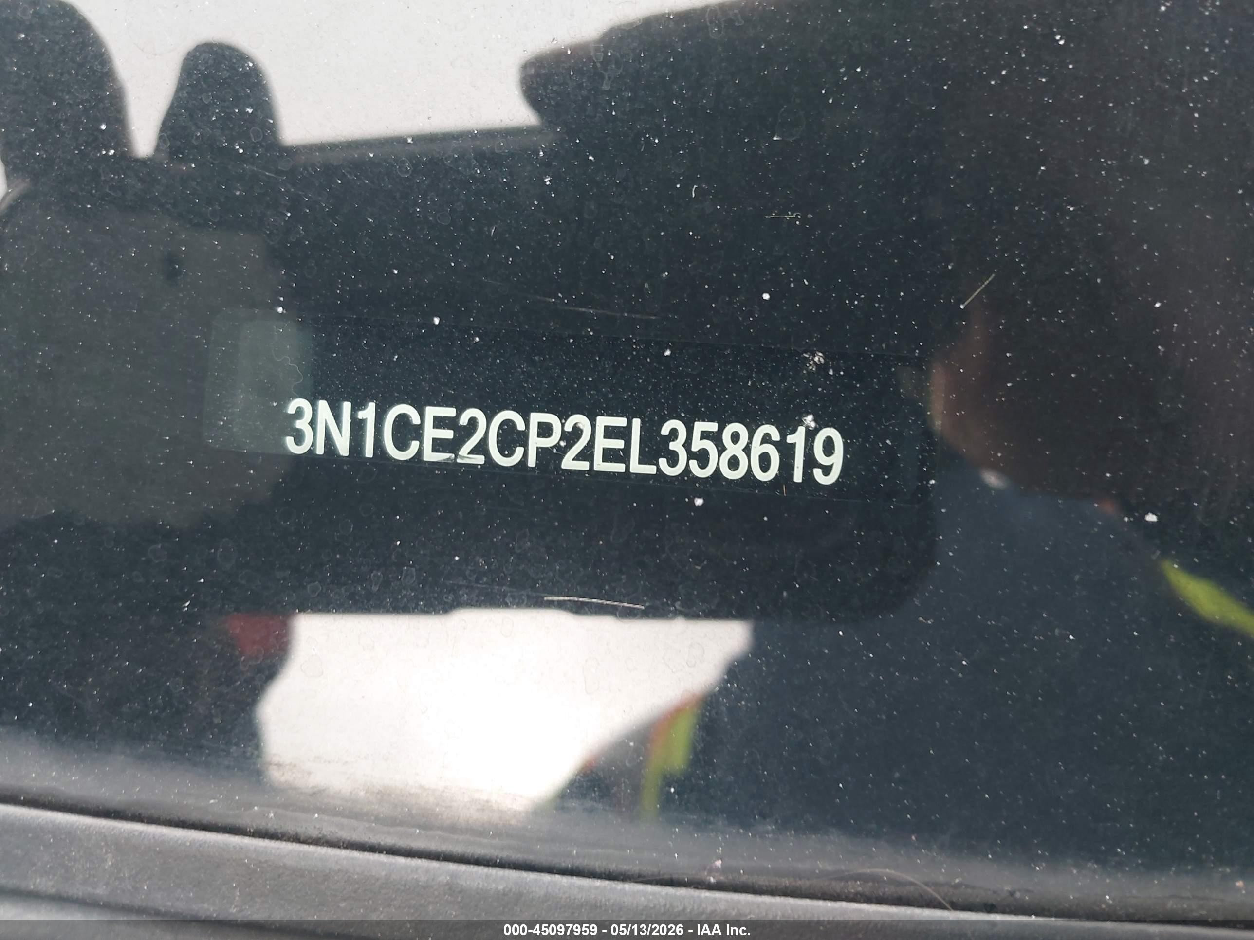 2014 Nissan Versa Note Sv Серый vin: 3N1CE2CP2EL358619