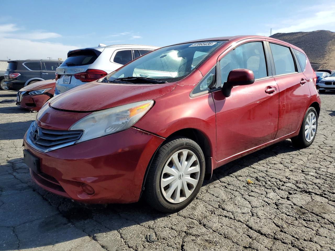 2014 Nissan Versa Note Sv Red vin: 3N1CE2CP2EL359768