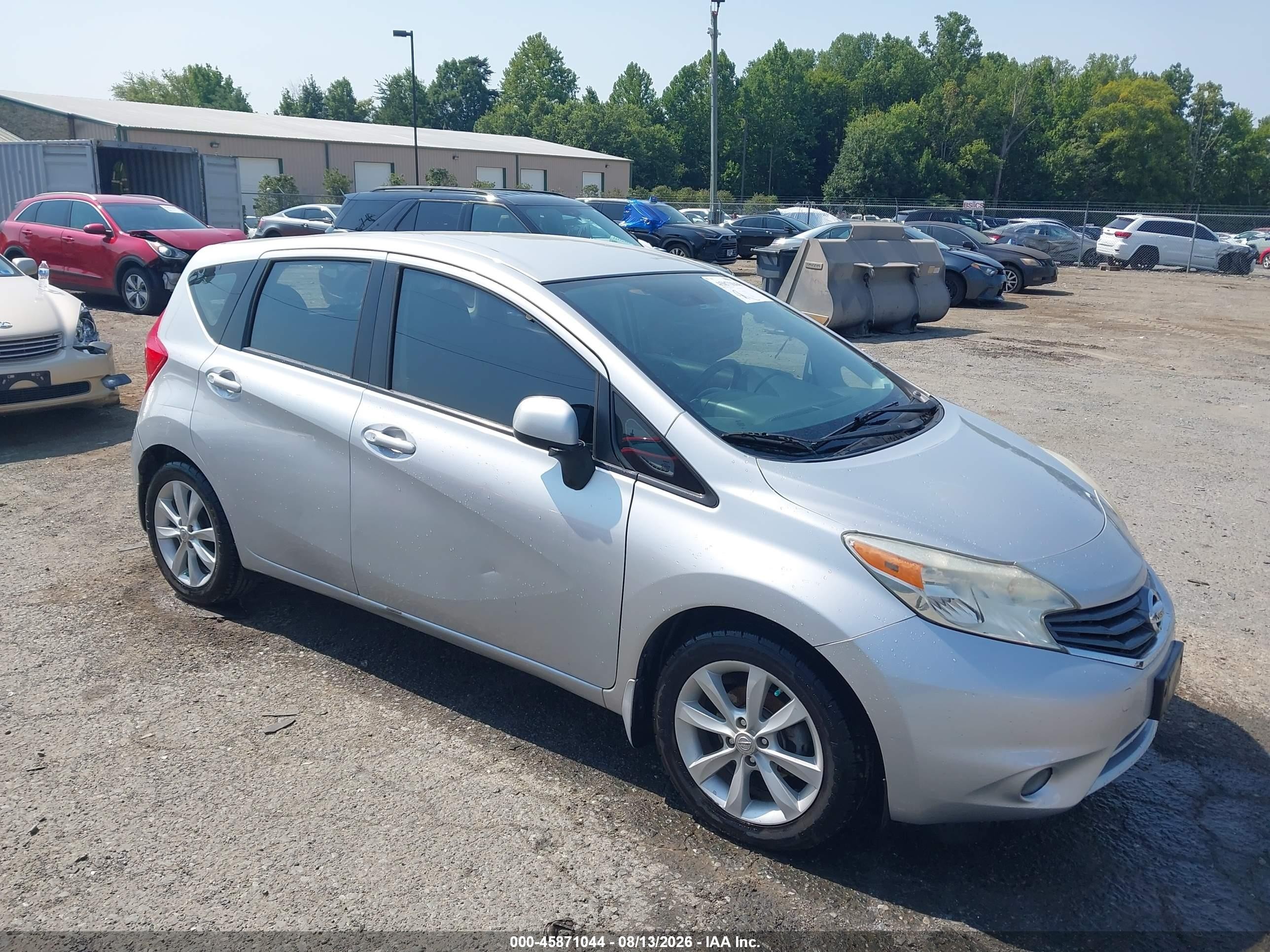 2014 Nissan Versa Note Sv Silver vin: 3N1CE2CP2EL366039