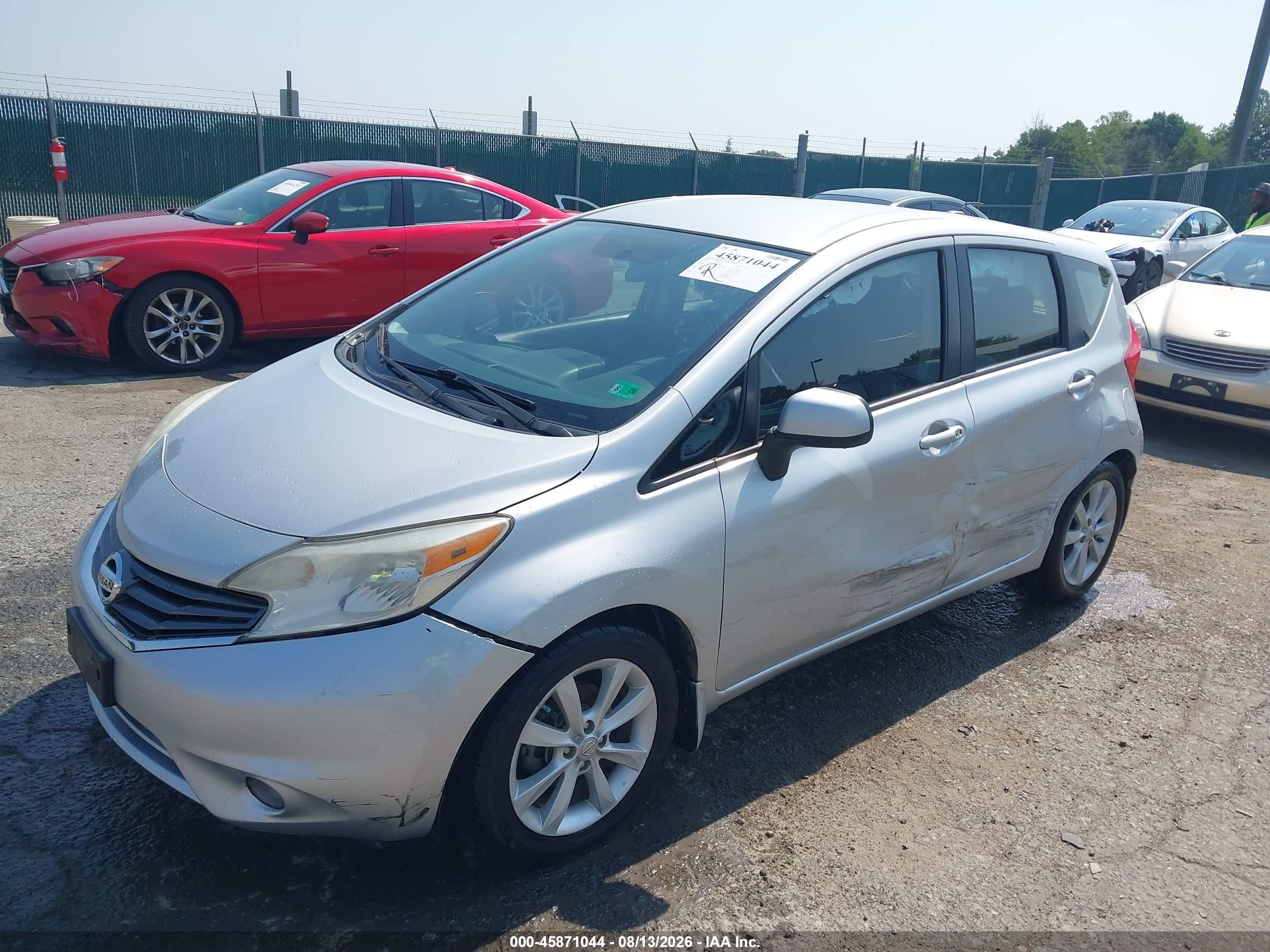 2014 Nissan Versa Note Sv Silver vin: 3N1CE2CP2EL366039