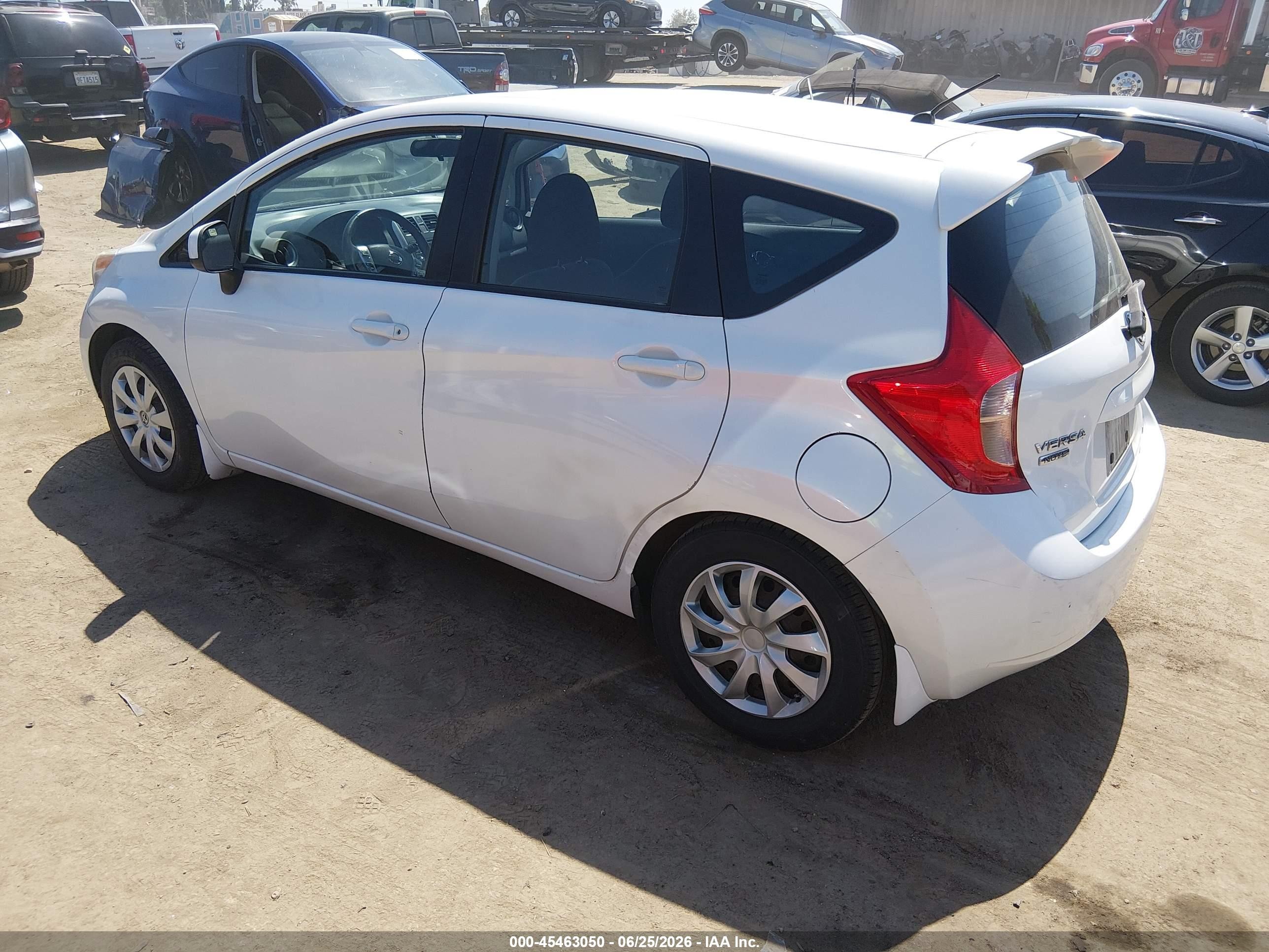 2014 Nissan Versa Note Sv White vin: 3N1CE2CP2EL366722
