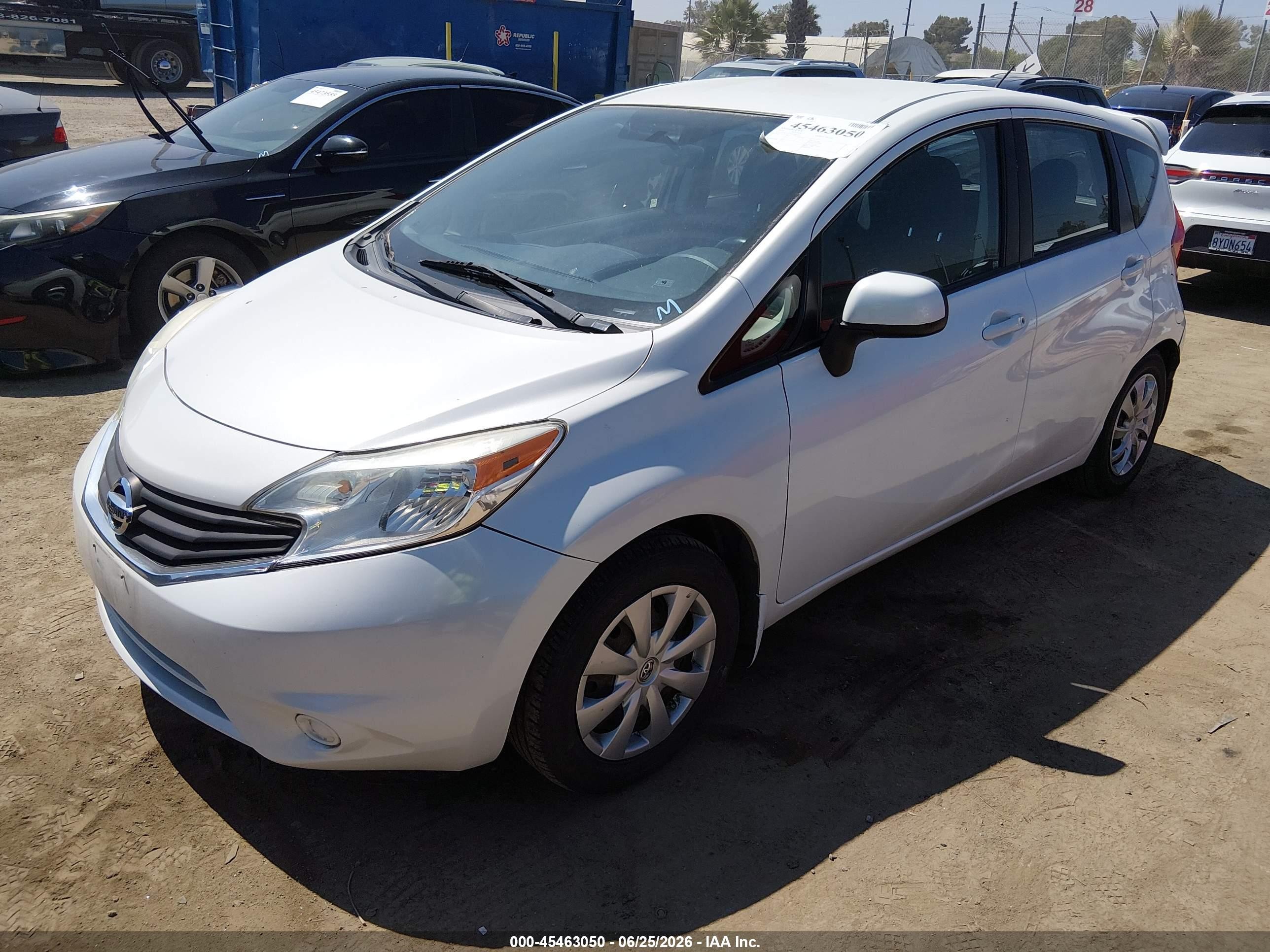 2014 Nissan Versa Note Sv White vin: 3N1CE2CP2EL366722