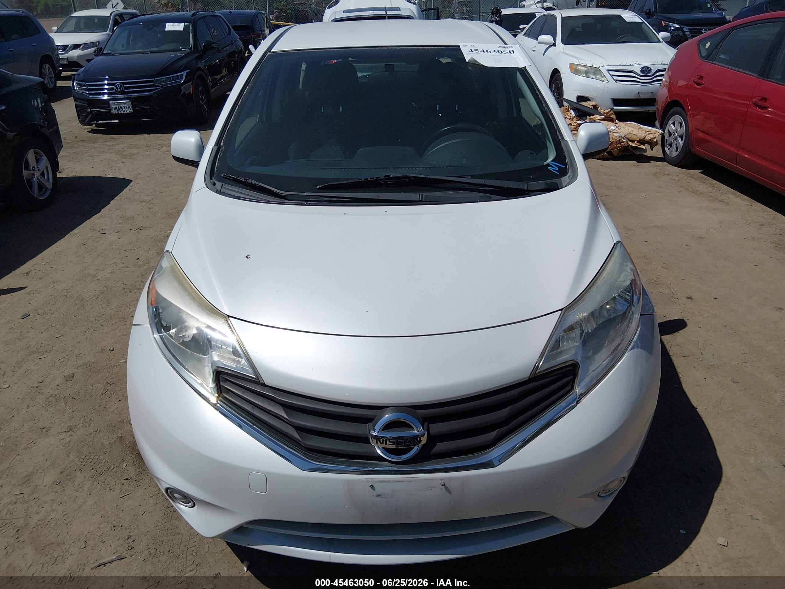 2014 Nissan Versa Note Sv White vin: 3N1CE2CP2EL366722