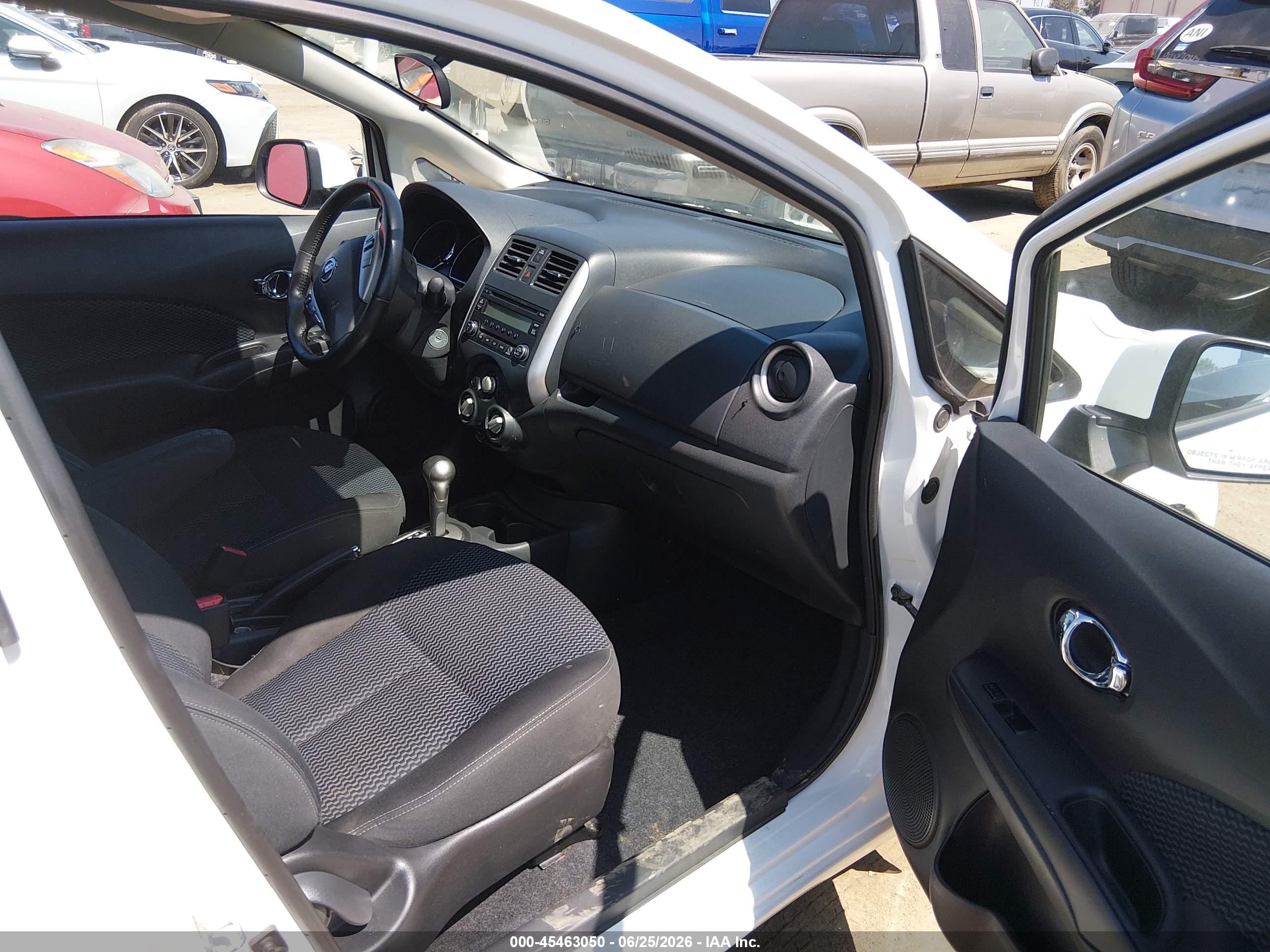 2014 Nissan Versa Note Sv White vin: 3N1CE2CP2EL366722