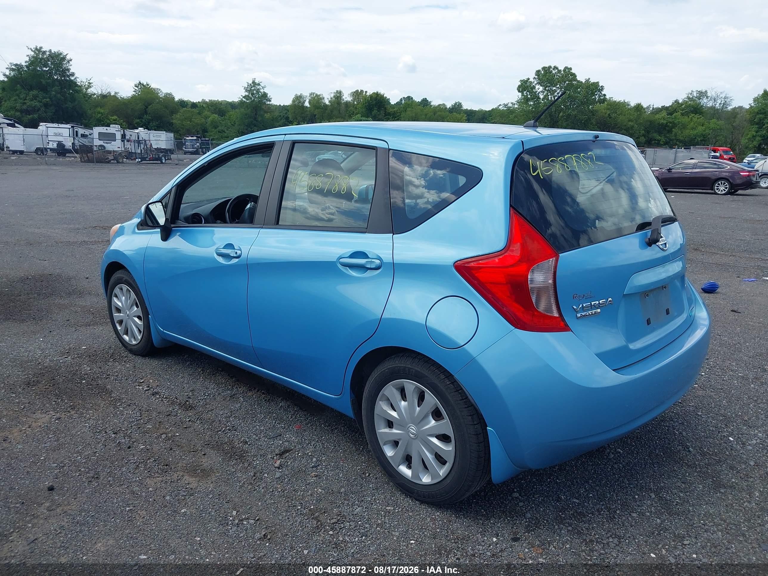 2014 Nissan Versa Note Sv Blue vin: 3N1CE2CP2EL367501
