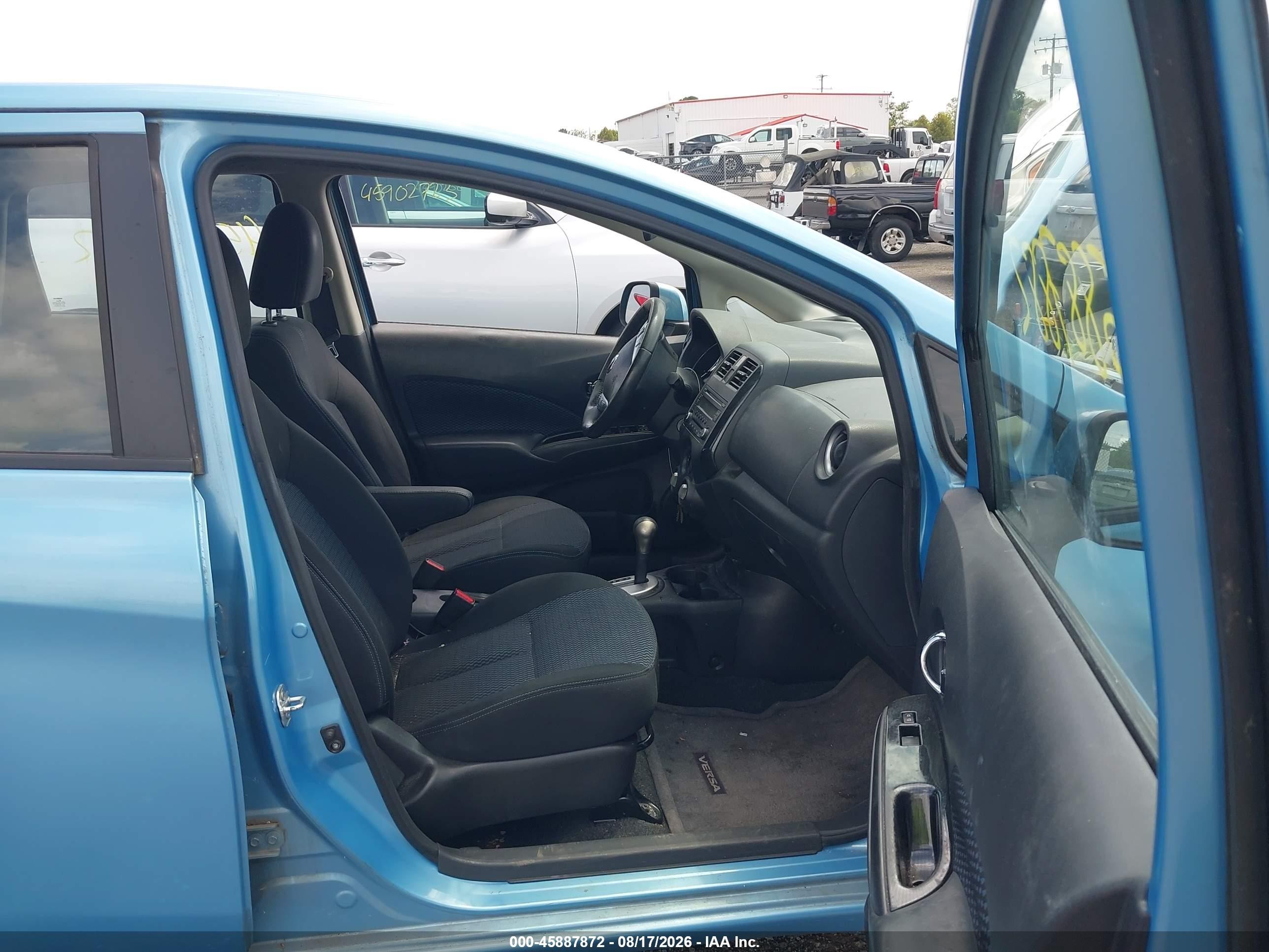 2014 Nissan Versa Note Sv Blue vin: 3N1CE2CP2EL367501
