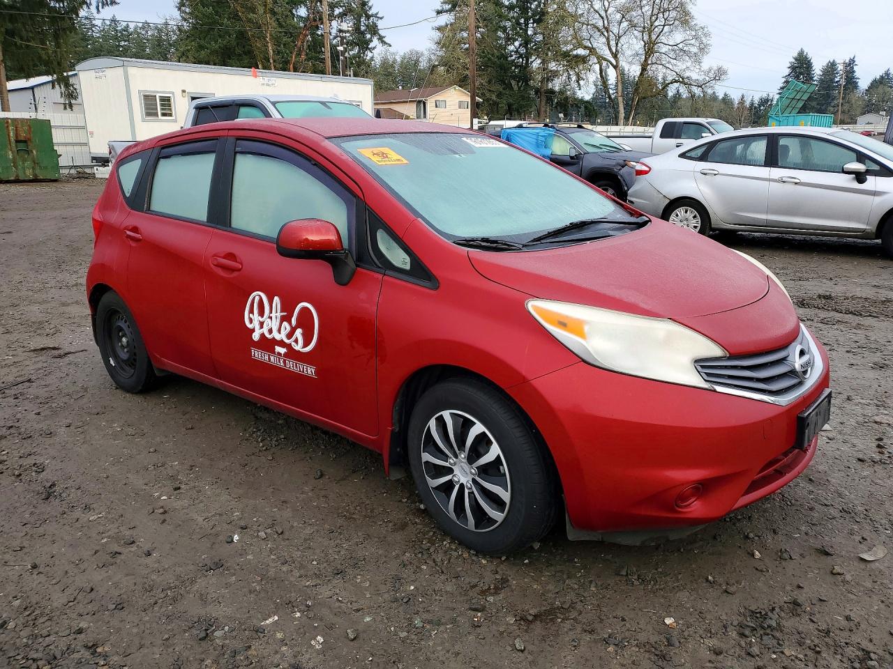 2014 Nissan Versa Note Sv Red vin: 3N1CE2CP2EL375419