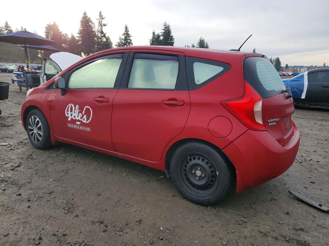 2014 Nissan Versa Note Sv Red vin: 3N1CE2CP2EL375419