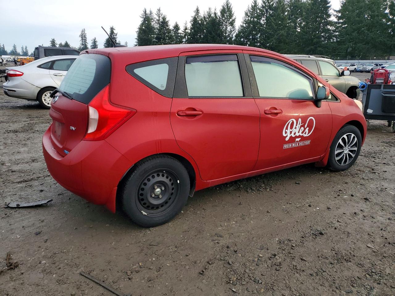 2014 Nissan Versa Note Sv Red vin: 3N1CE2CP2EL375419