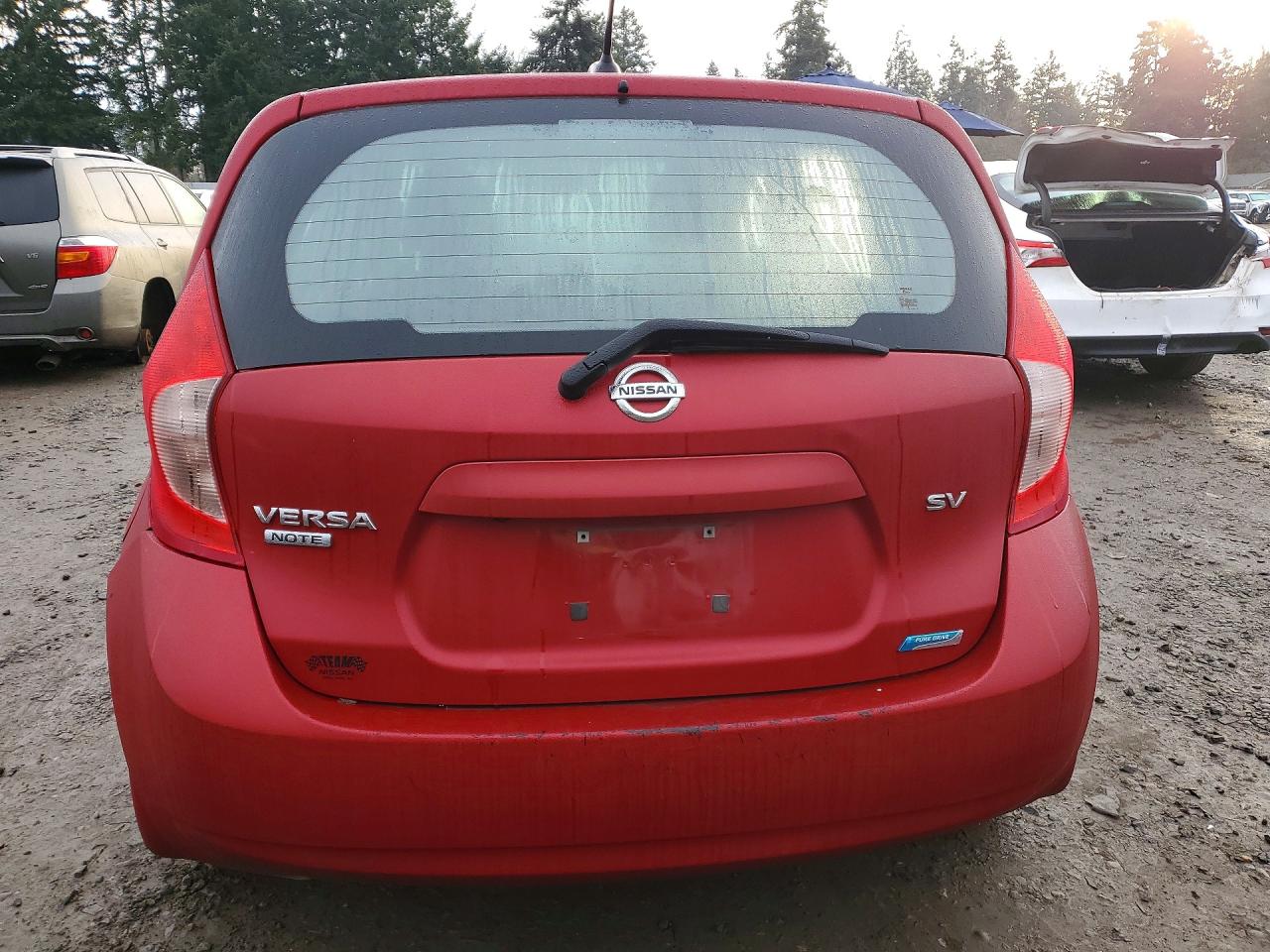 2014 Nissan Versa Note Sv Red vin: 3N1CE2CP2EL375419