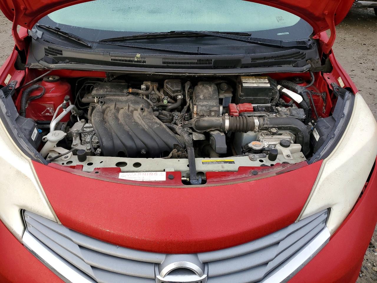 2014 Nissan Versa Note Sv Red vin: 3N1CE2CP2EL375419