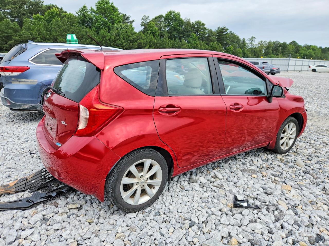 2014 Nissan Versa Note S Red vin: 3N1CE2CP2EL383293