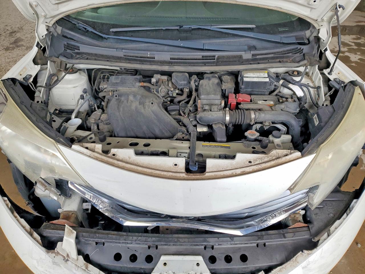 2014 Nissan Versa Note S White vin: 3N1CE2CP2EL386310