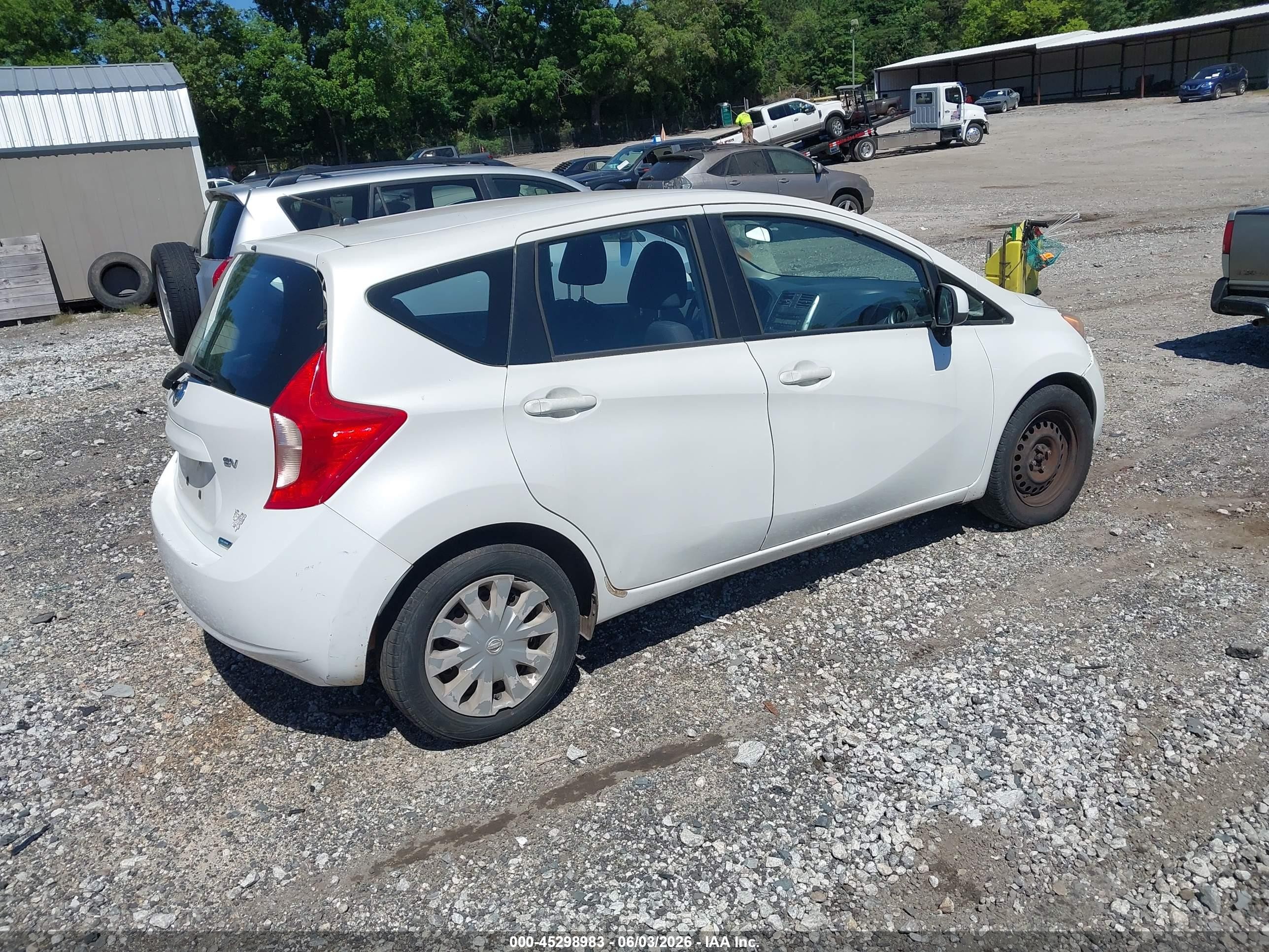 2014 Nissan Versa Note Sv White vin: 3N1CE2CP2EL390745