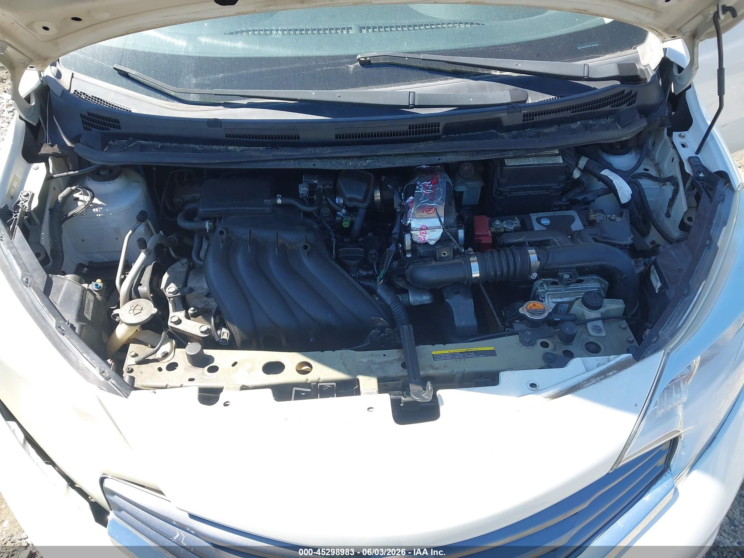 2014 Nissan Versa Note Sv White vin: 3N1CE2CP2EL390745