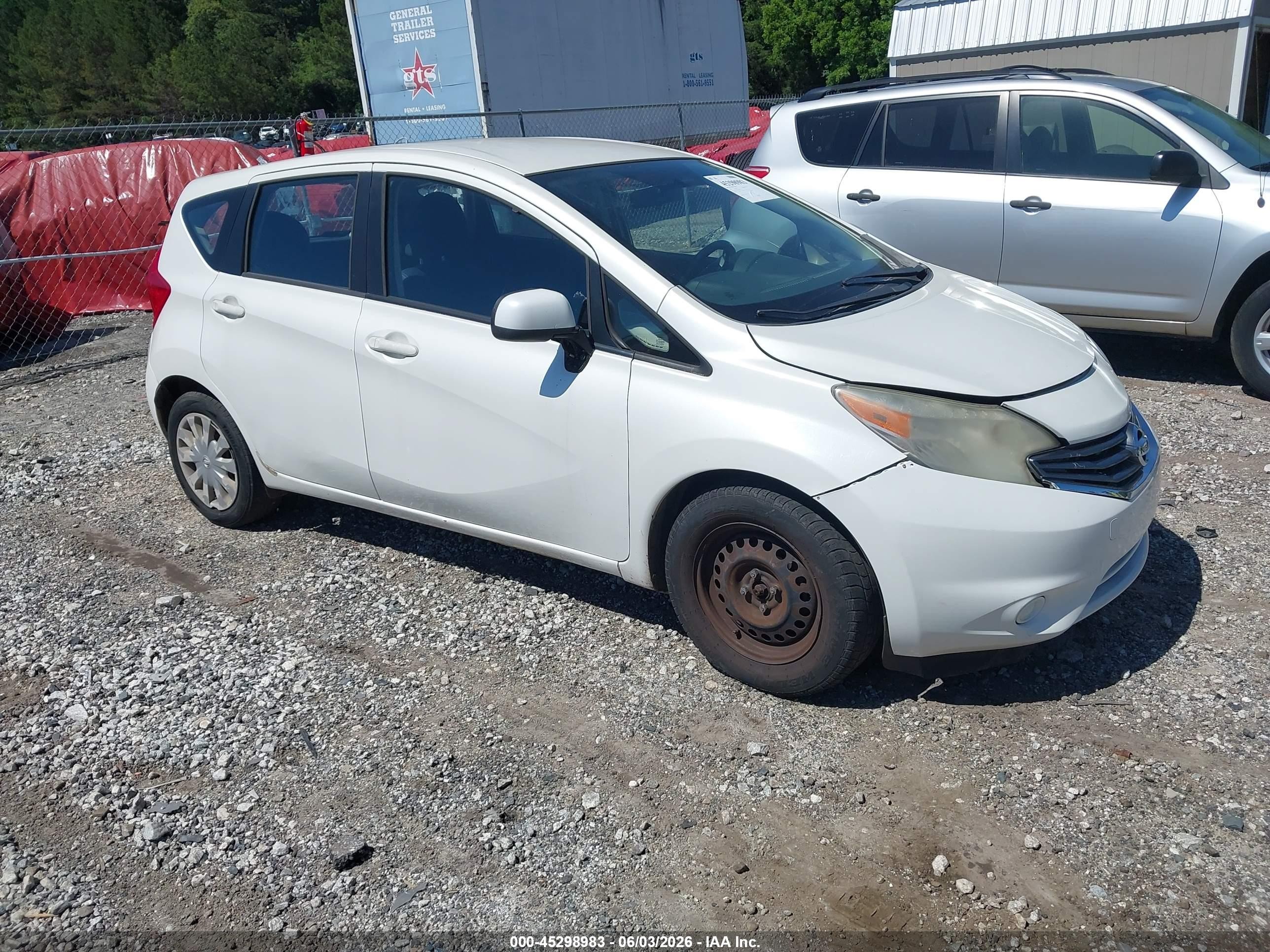2014 Nissan Versa Note Sv White vin: 3N1CE2CP2EL390745