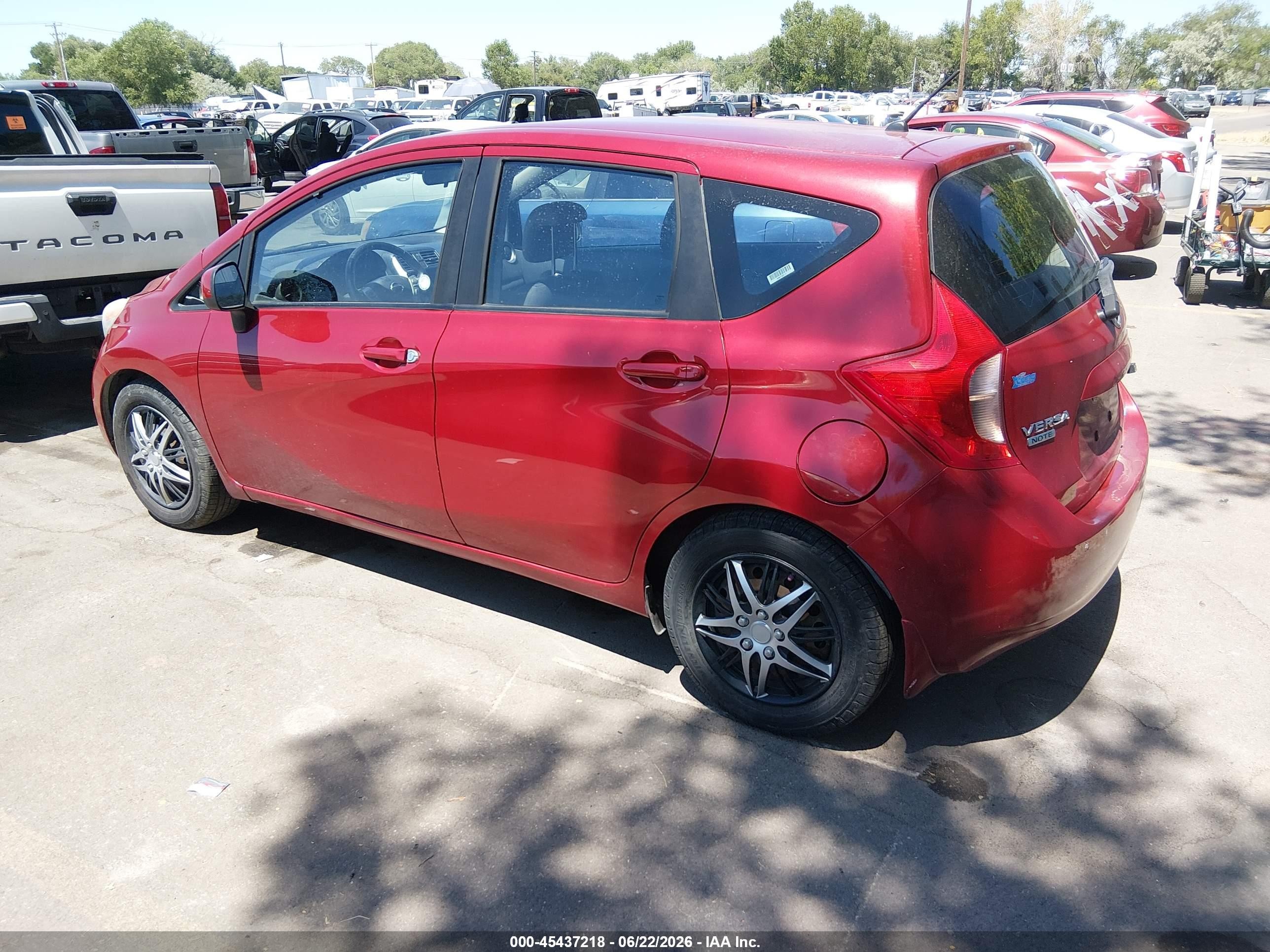 2014 Nissan Versa Note Sv Red vin: 3N1CE2CP2EL391992