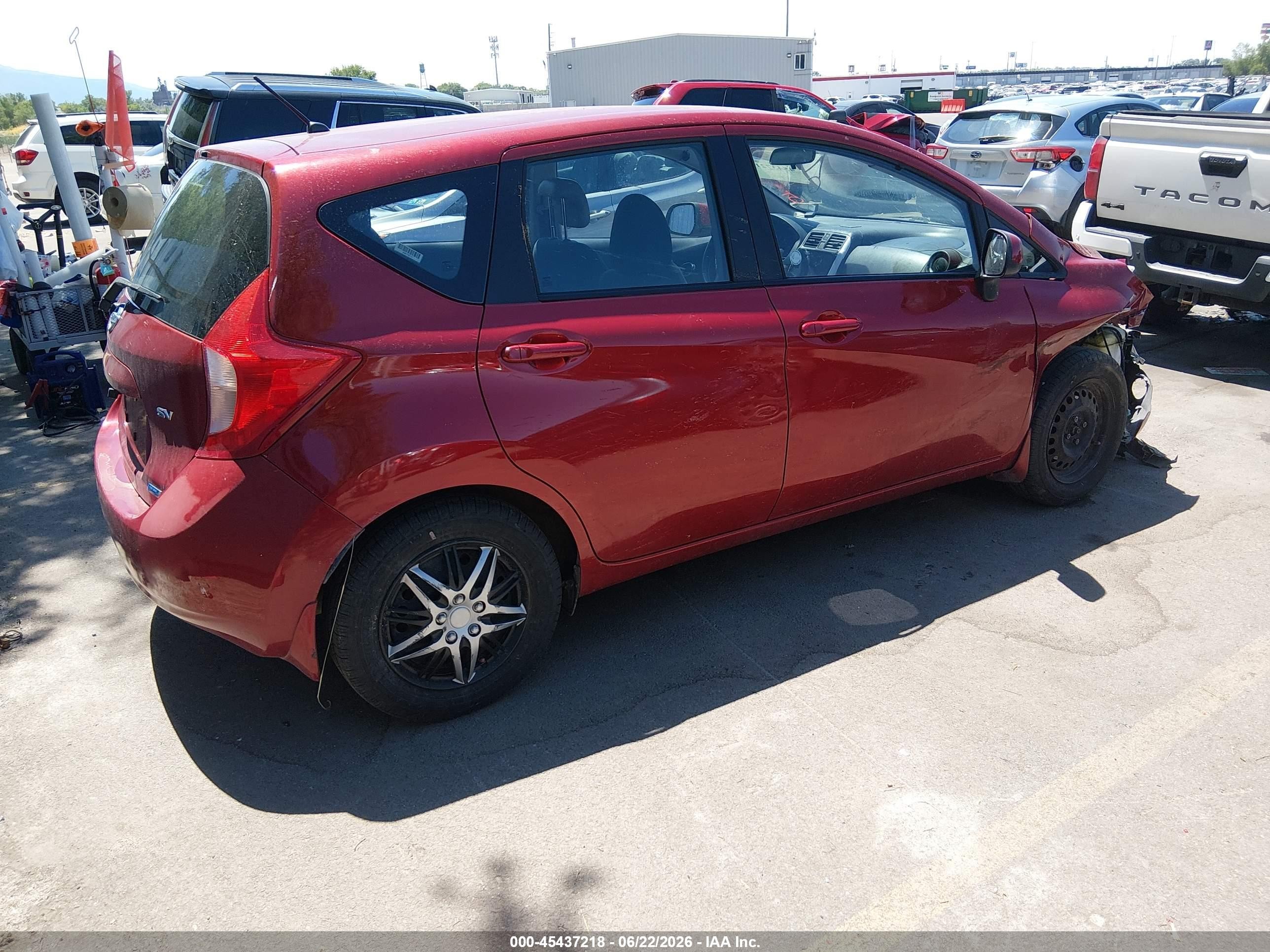 2014 Nissan Versa Note Sv Red vin: 3N1CE2CP2EL391992