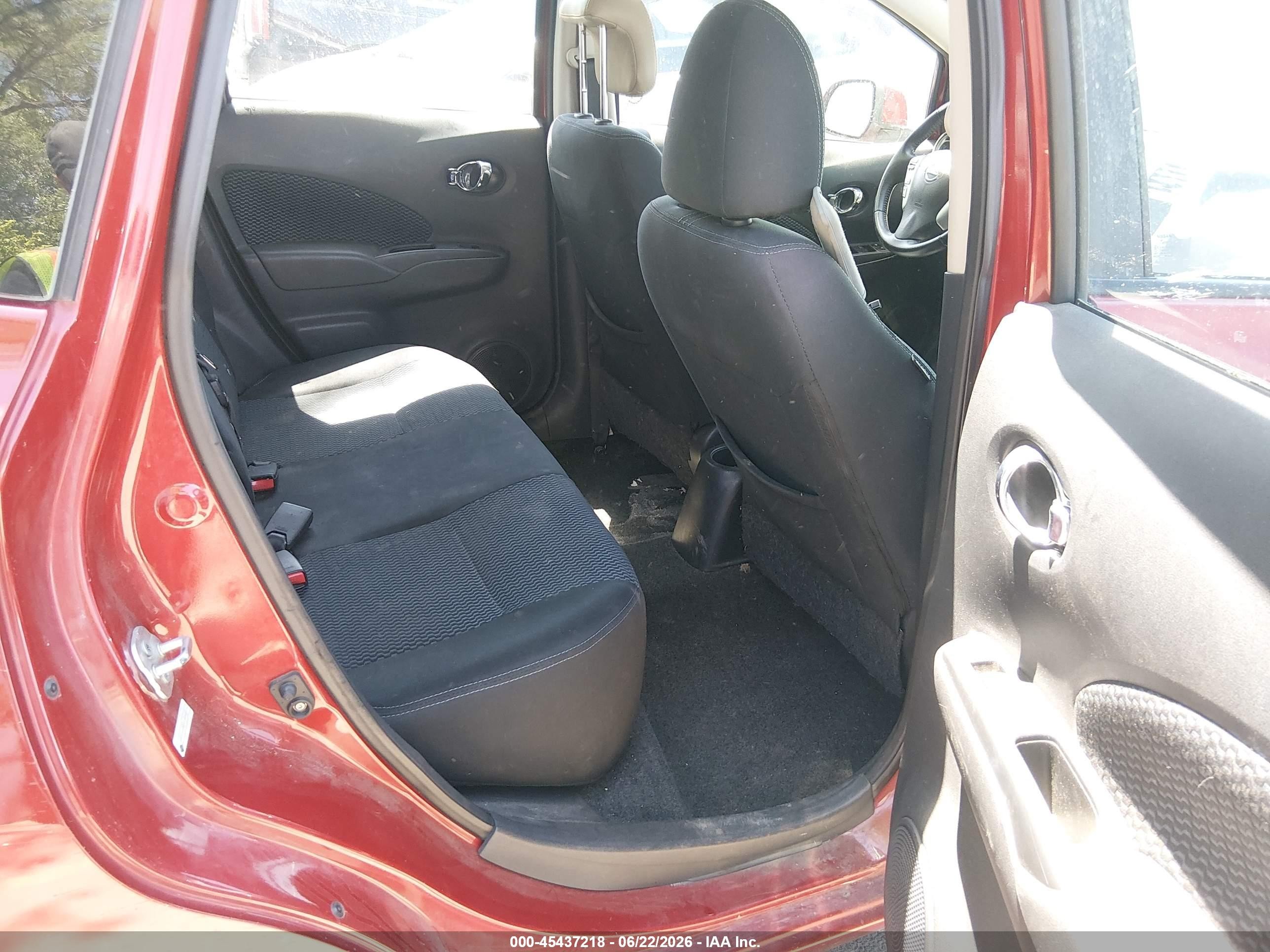 2014 Nissan Versa Note Sv Red vin: 3N1CE2CP2EL391992