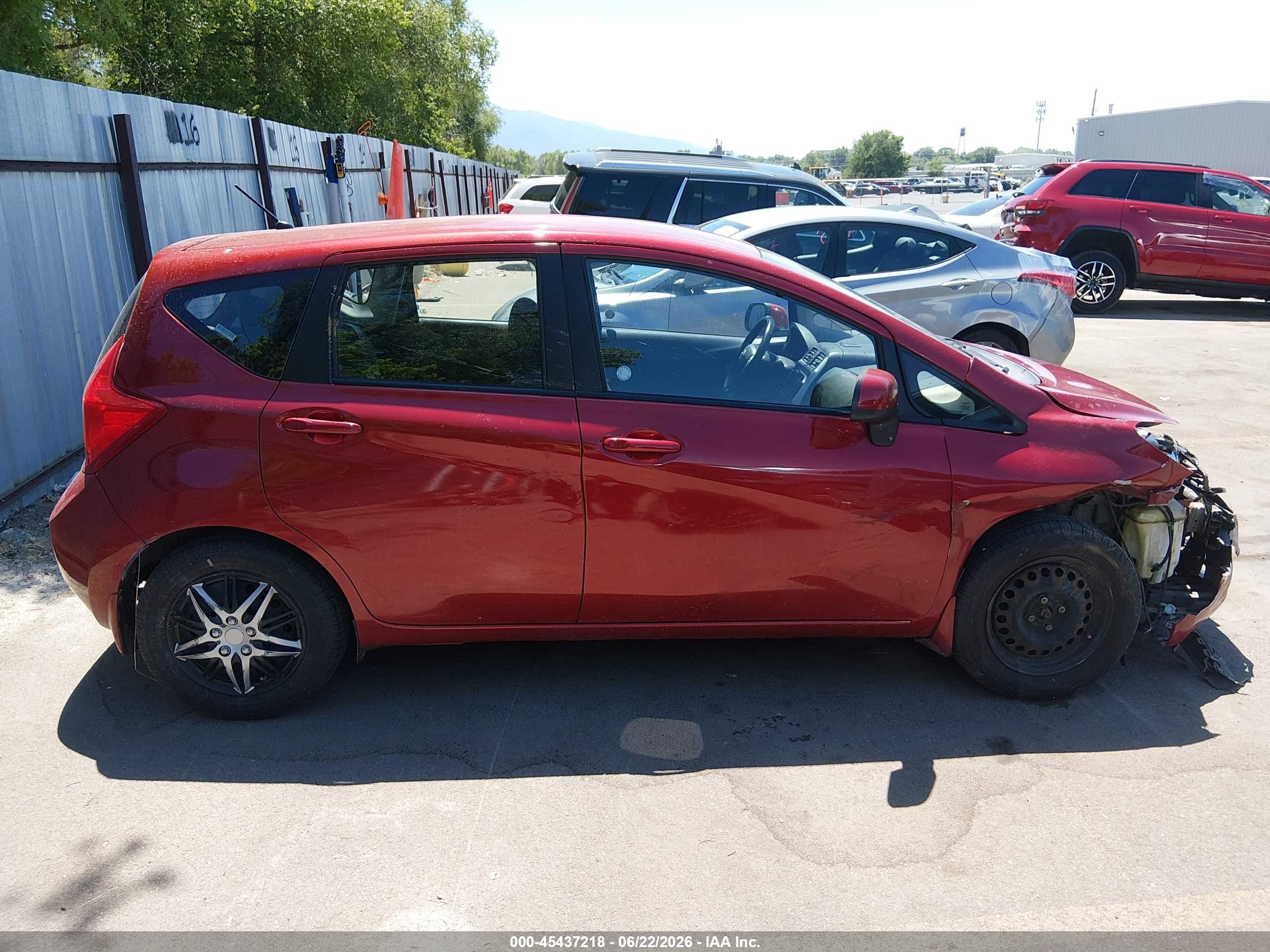 2014 Nissan Versa Note Sv Red vin: 3N1CE2CP2EL391992