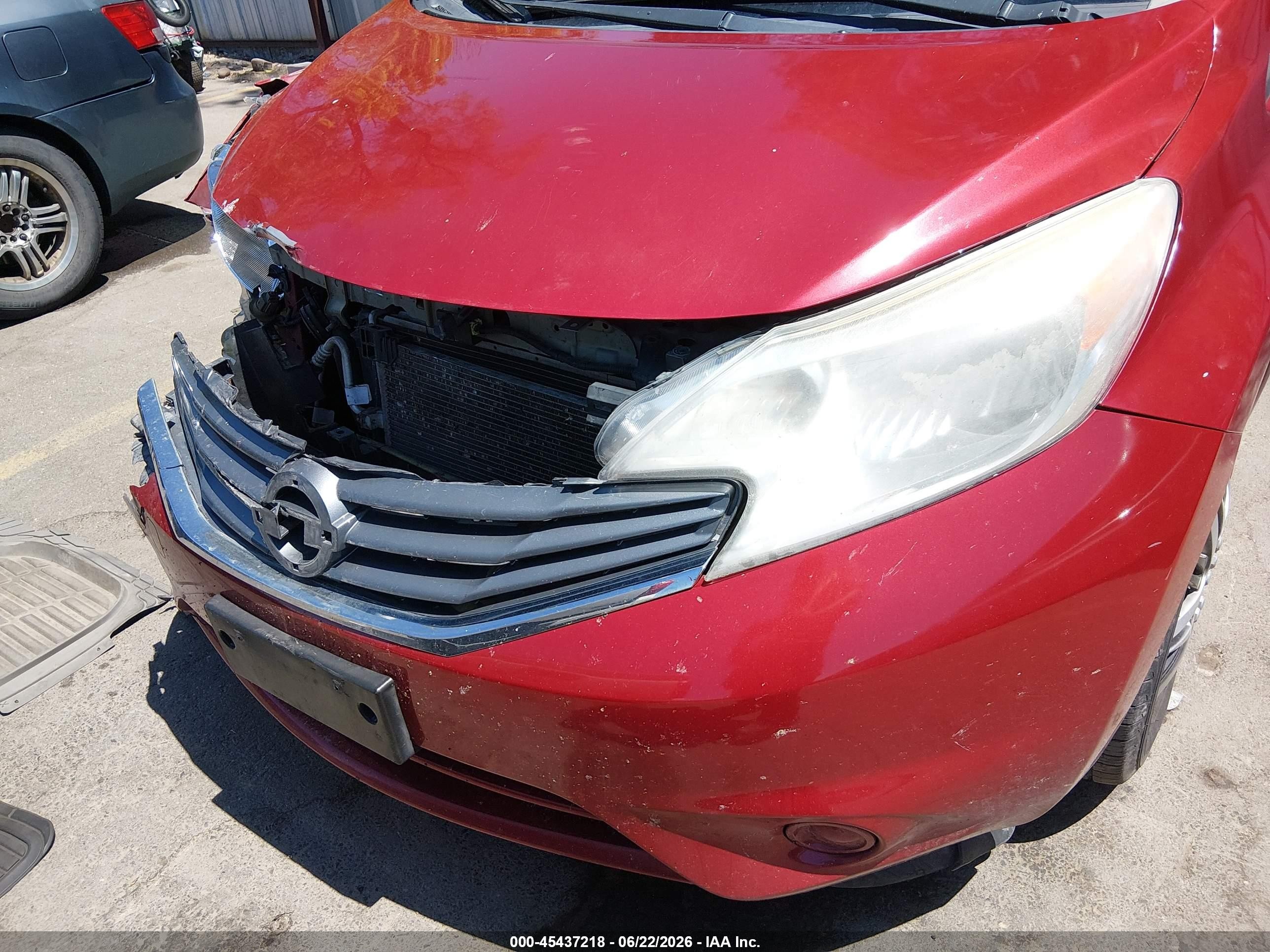 2014 Nissan Versa Note Sv Red vin: 3N1CE2CP2EL391992