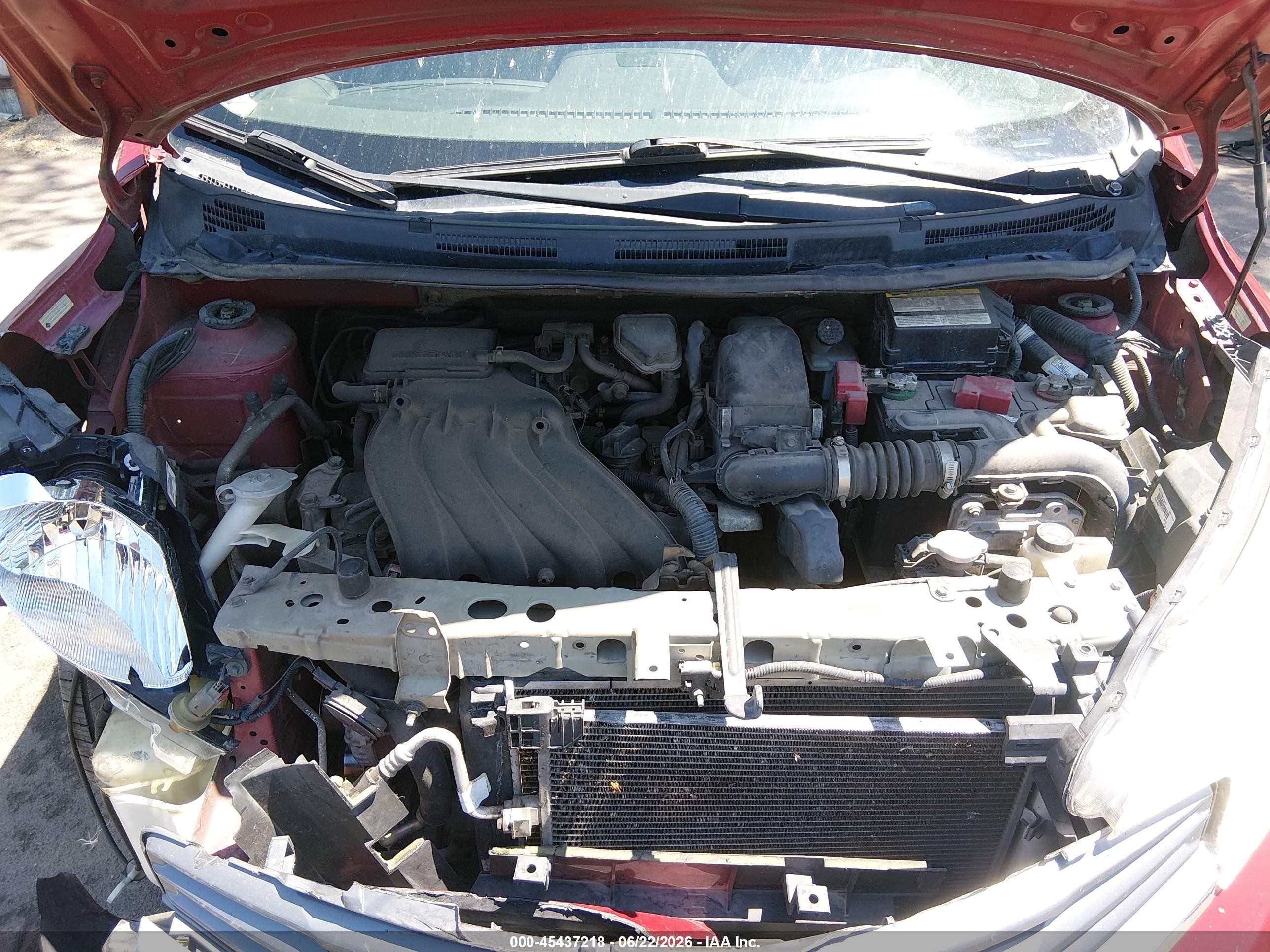 2014 Nissan Versa Note Sv Red vin: 3N1CE2CP2EL391992