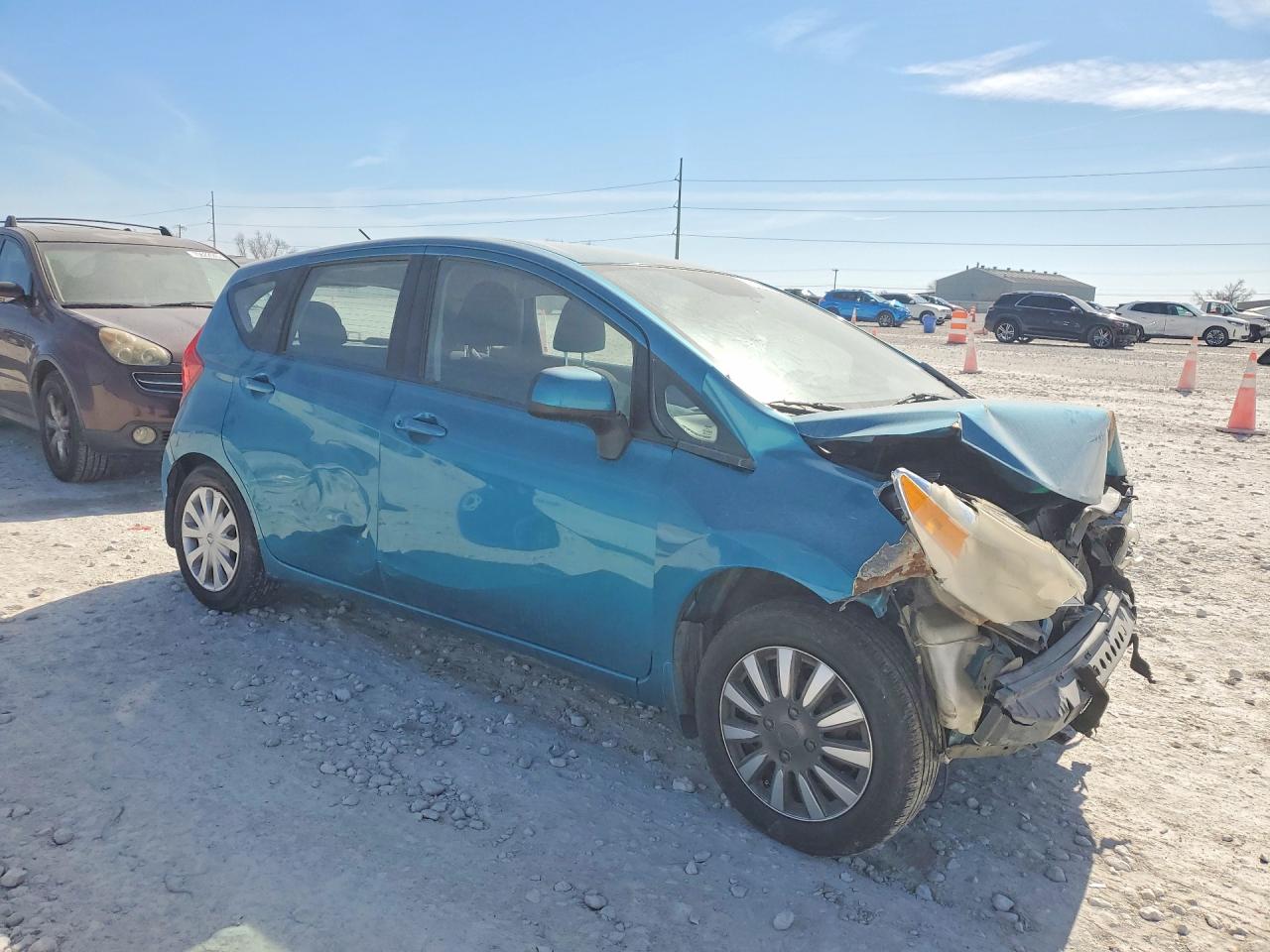 2014 Nissan Versa Note Бирюзовый vin: 3N1CE2CP2EL397310
