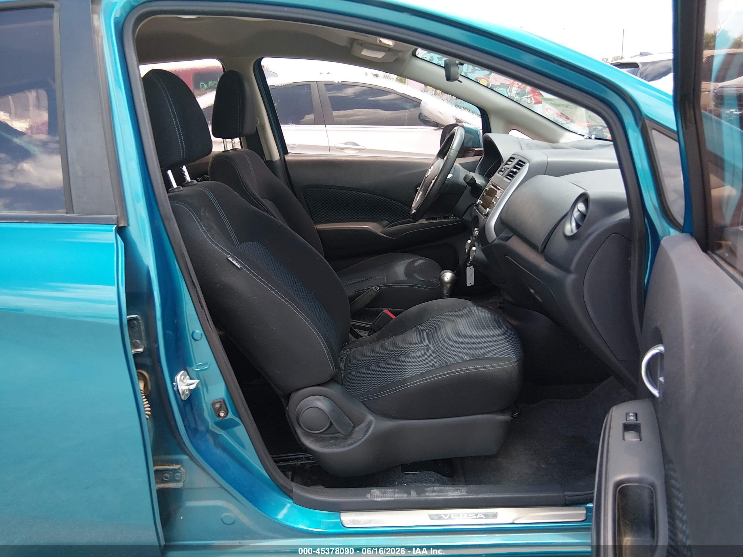 2014 Nissan Versa Note Sv Blue vin: 3N1CE2CP2EL414526