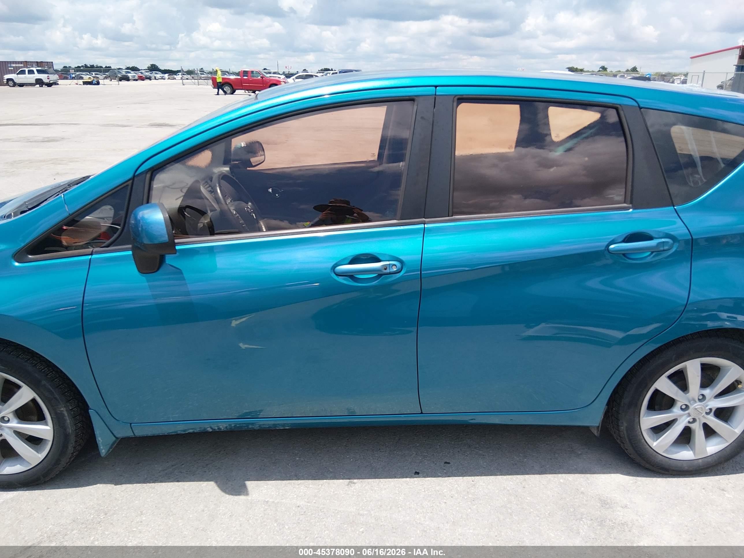 2014 Nissan Versa Note Sv Blue vin: 3N1CE2CP2EL414526