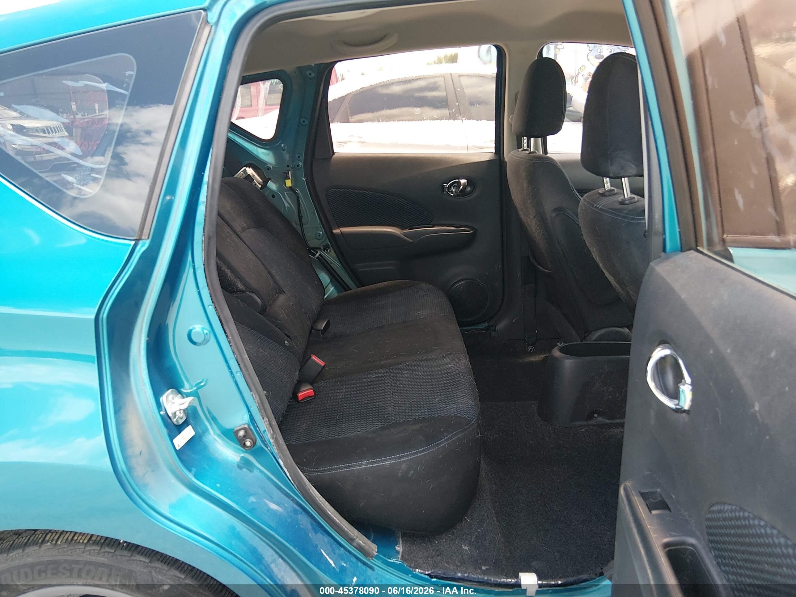 2014 Nissan Versa Note Sv Blue vin: 3N1CE2CP2EL414526