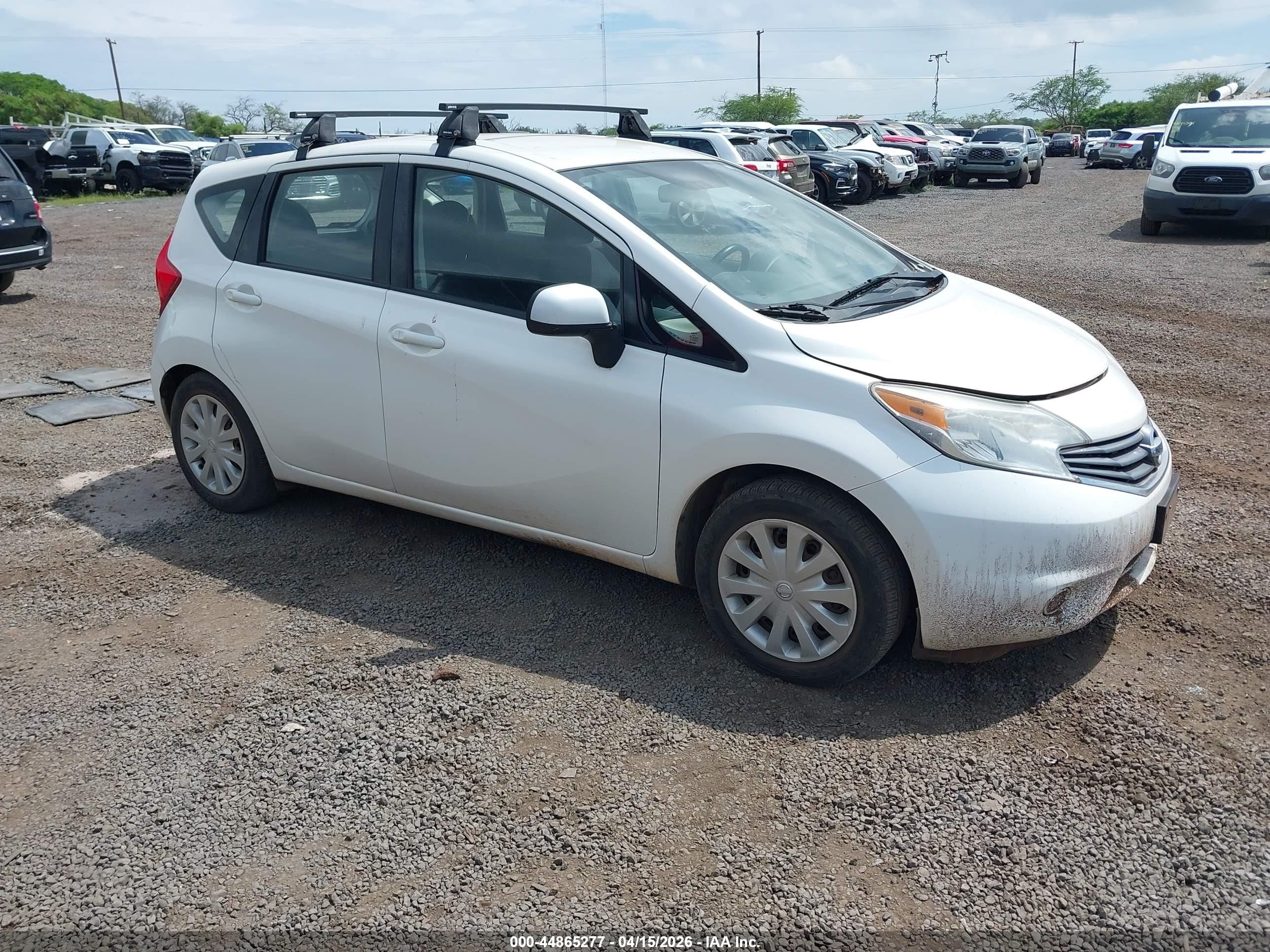 2014 Nissan Versa Note S (sr)/s Plus/sv Белый vin: 3N1CE2CP2EL422044