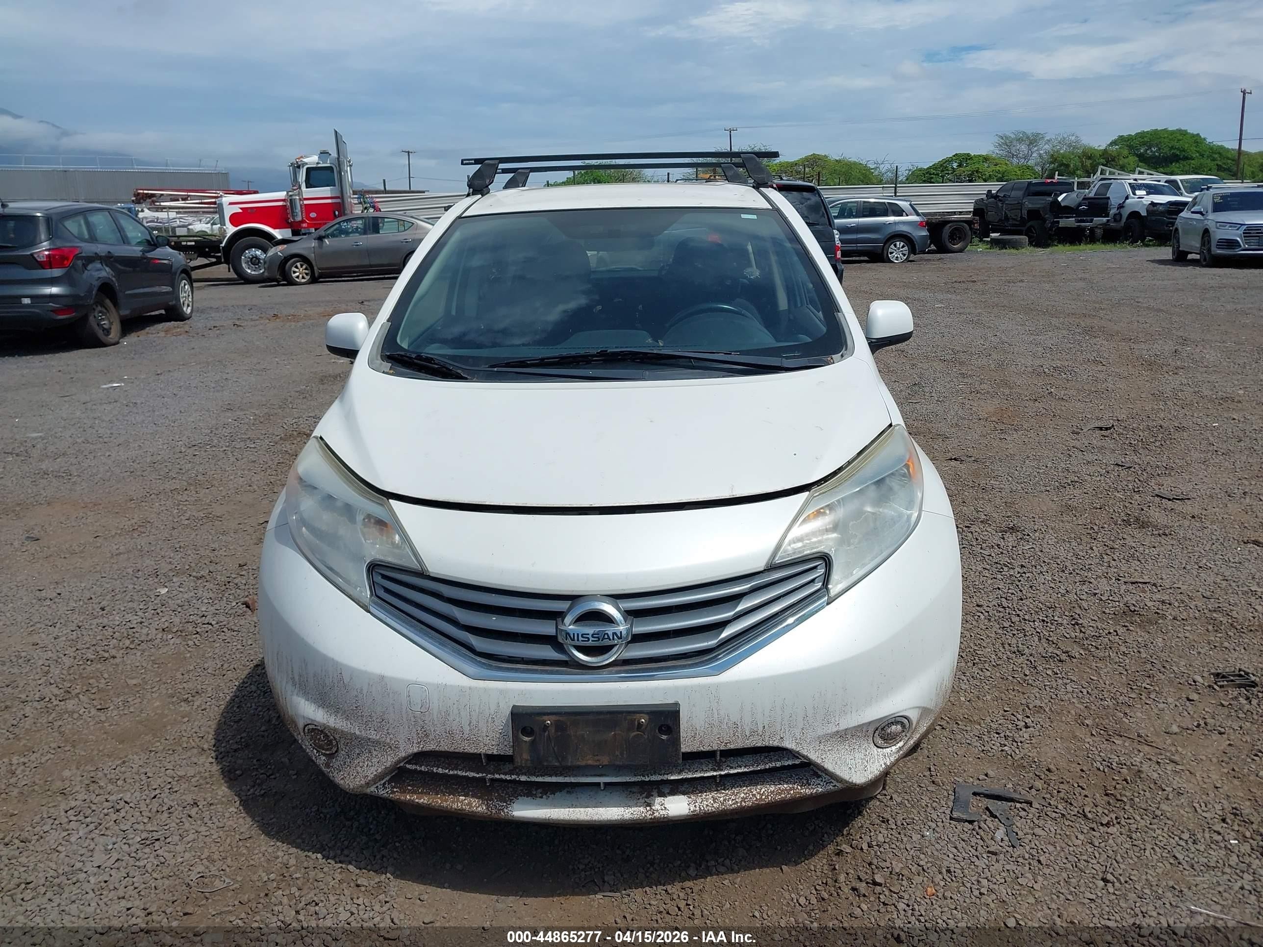2014 Nissan Versa Note S (sr)/s Plus/sv White vin: 3N1CE2CP2EL422044