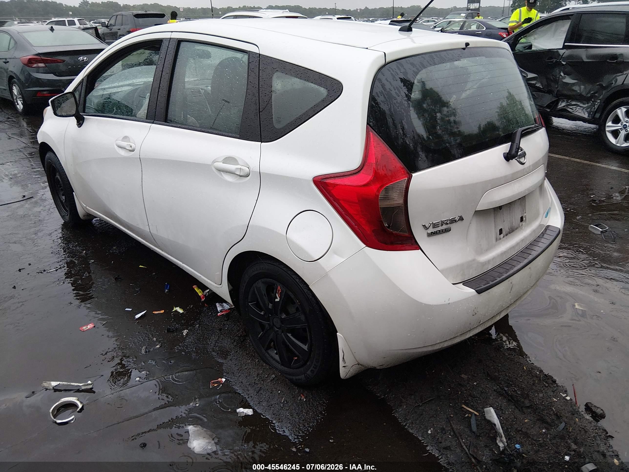 2014 Nissan Versa Note Sv White vin: 3N1CE2CP2EL422321