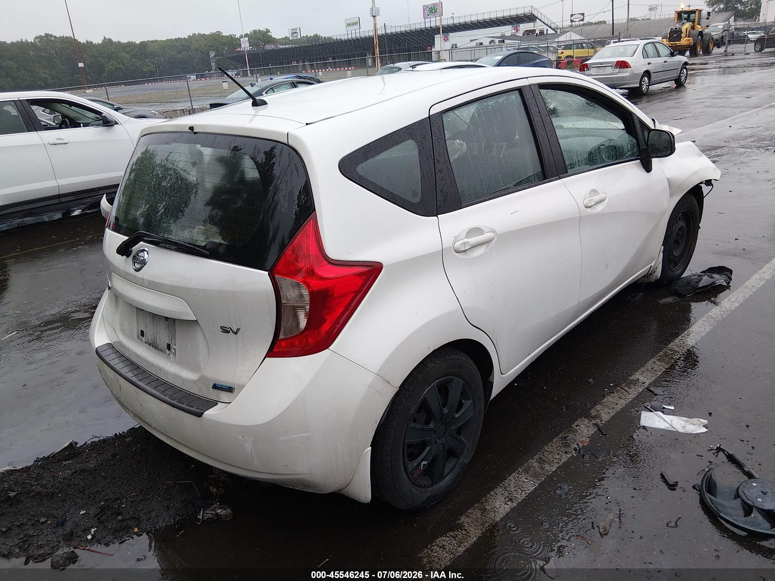 2014 Nissan Versa Note Sv White vin: 3N1CE2CP2EL422321