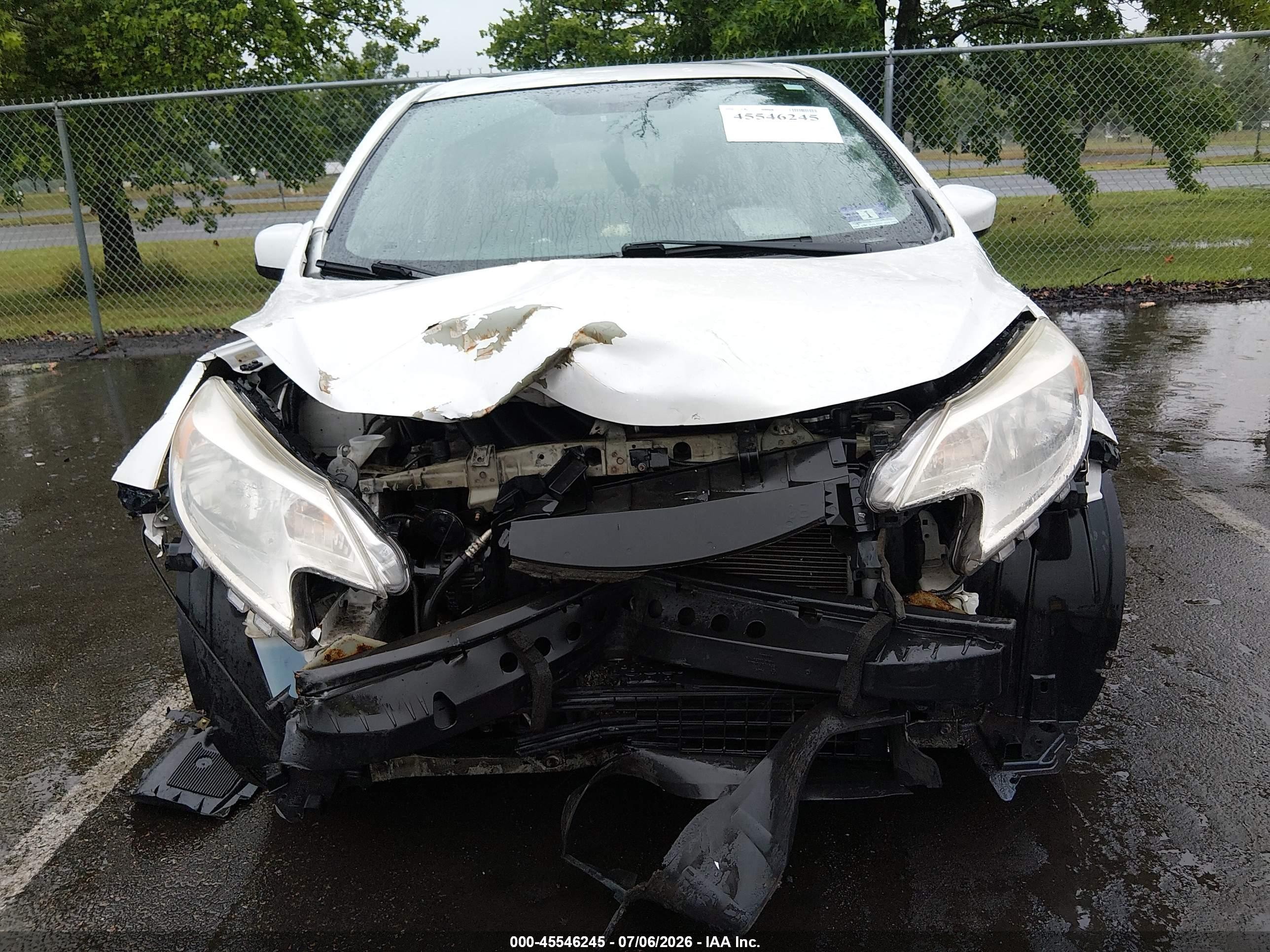 2014 Nissan Versa Note Sv White vin: 3N1CE2CP2EL422321