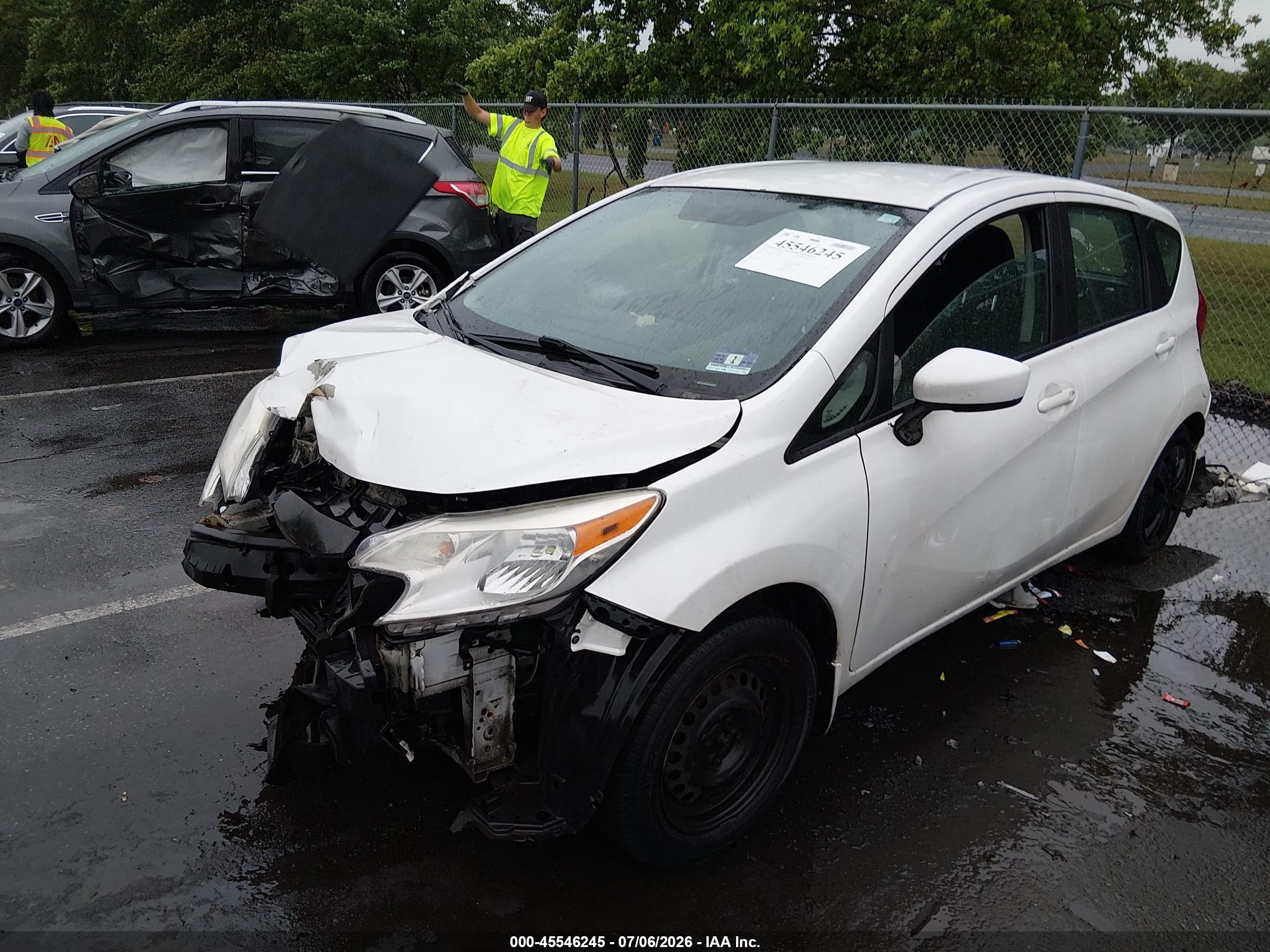 2014 Nissan Versa Note Sv White vin: 3N1CE2CP2EL422321