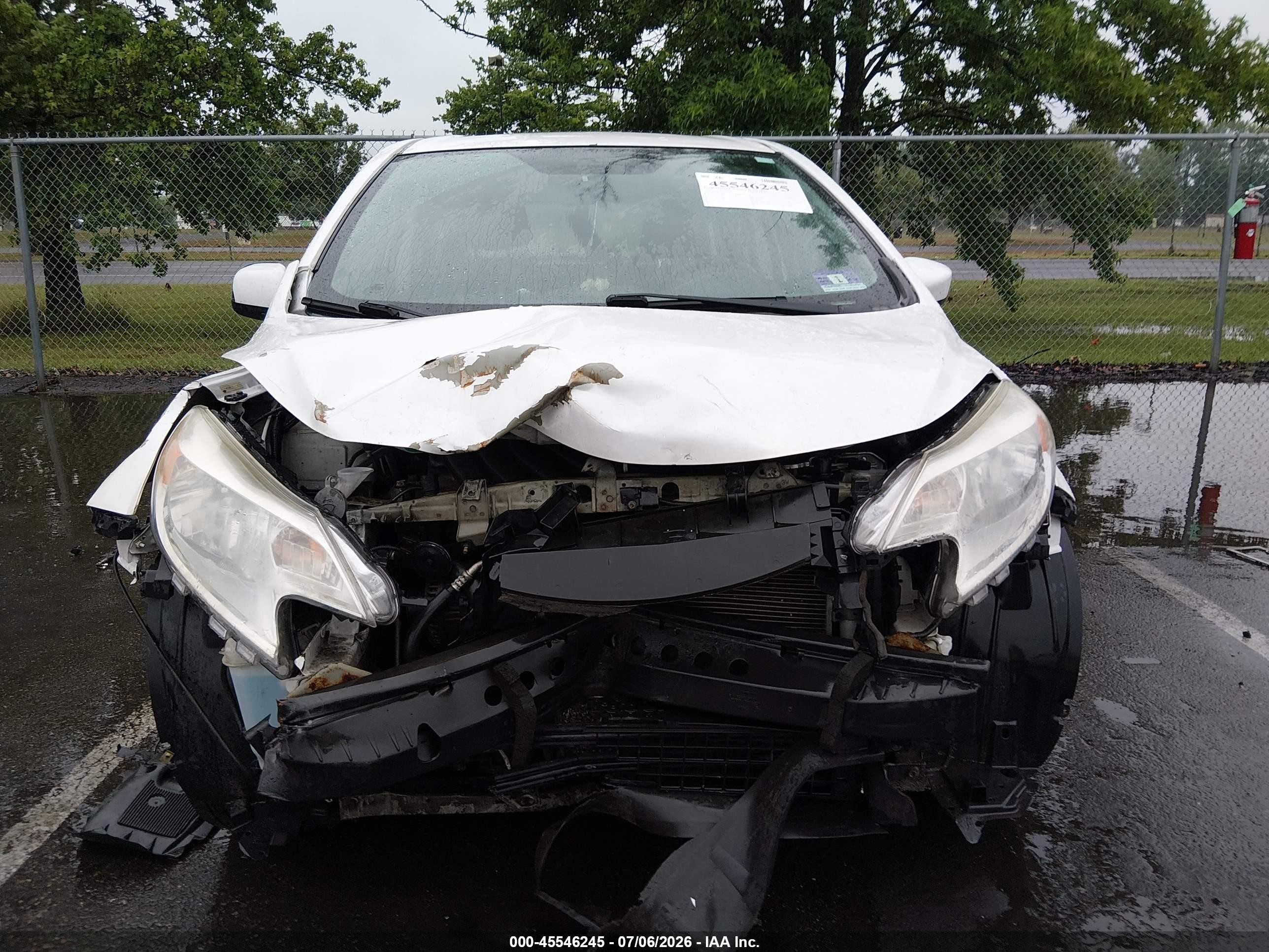 2014 Nissan Versa Note Sv White vin: 3N1CE2CP2EL422321