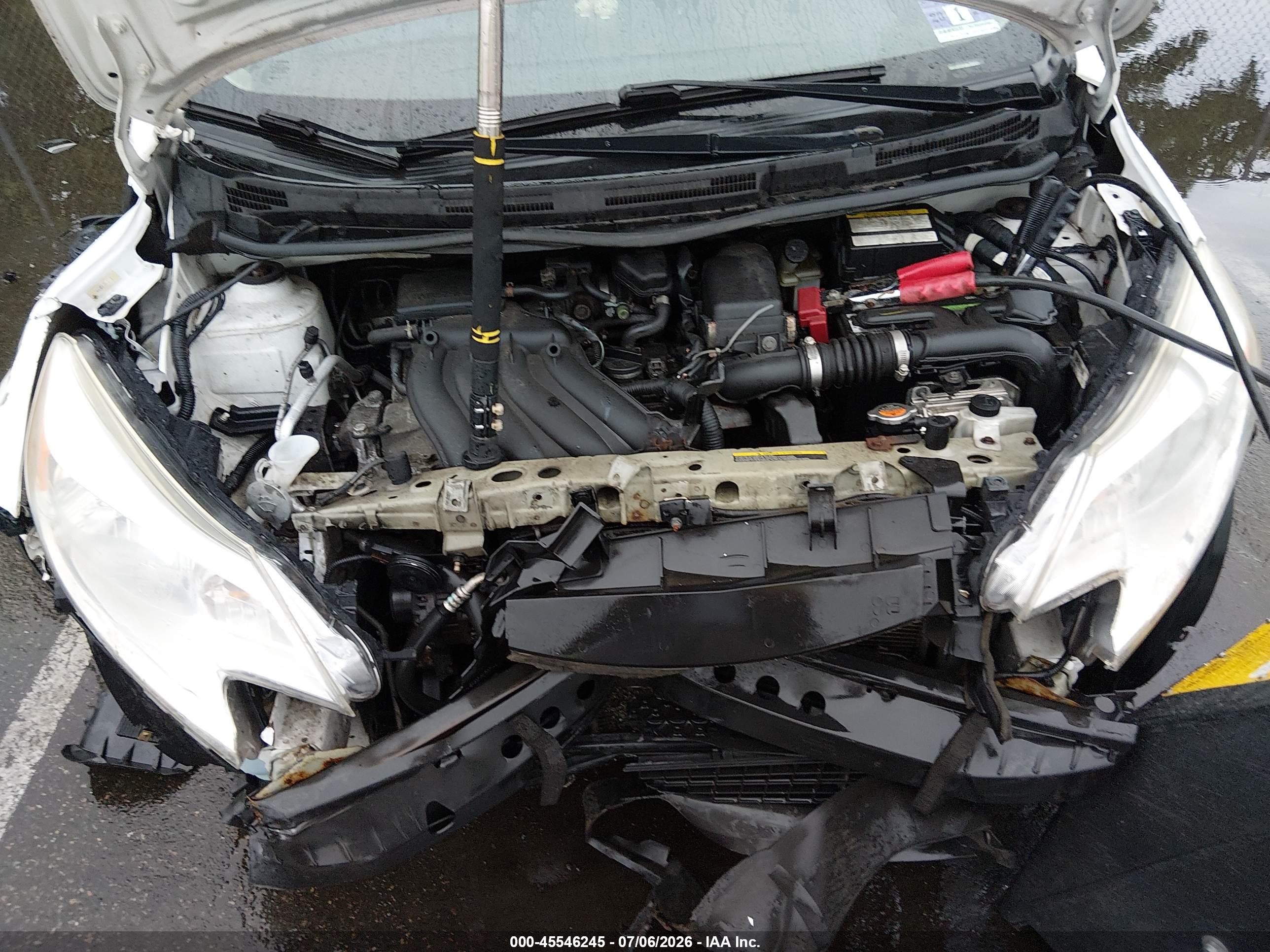2014 Nissan Versa Note Sv White vin: 3N1CE2CP2EL422321