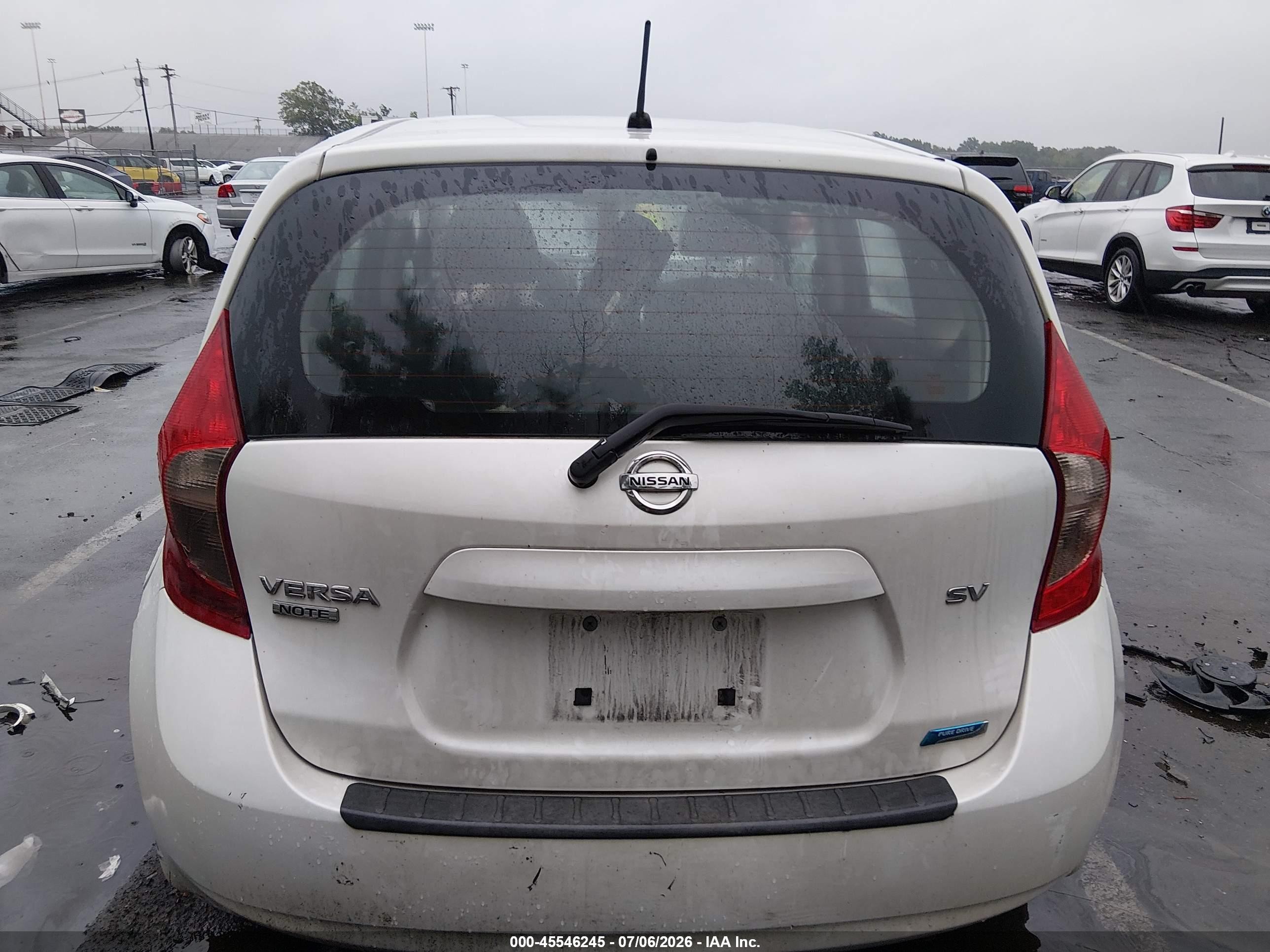 2014 Nissan Versa Note Sv White vin: 3N1CE2CP2EL422321