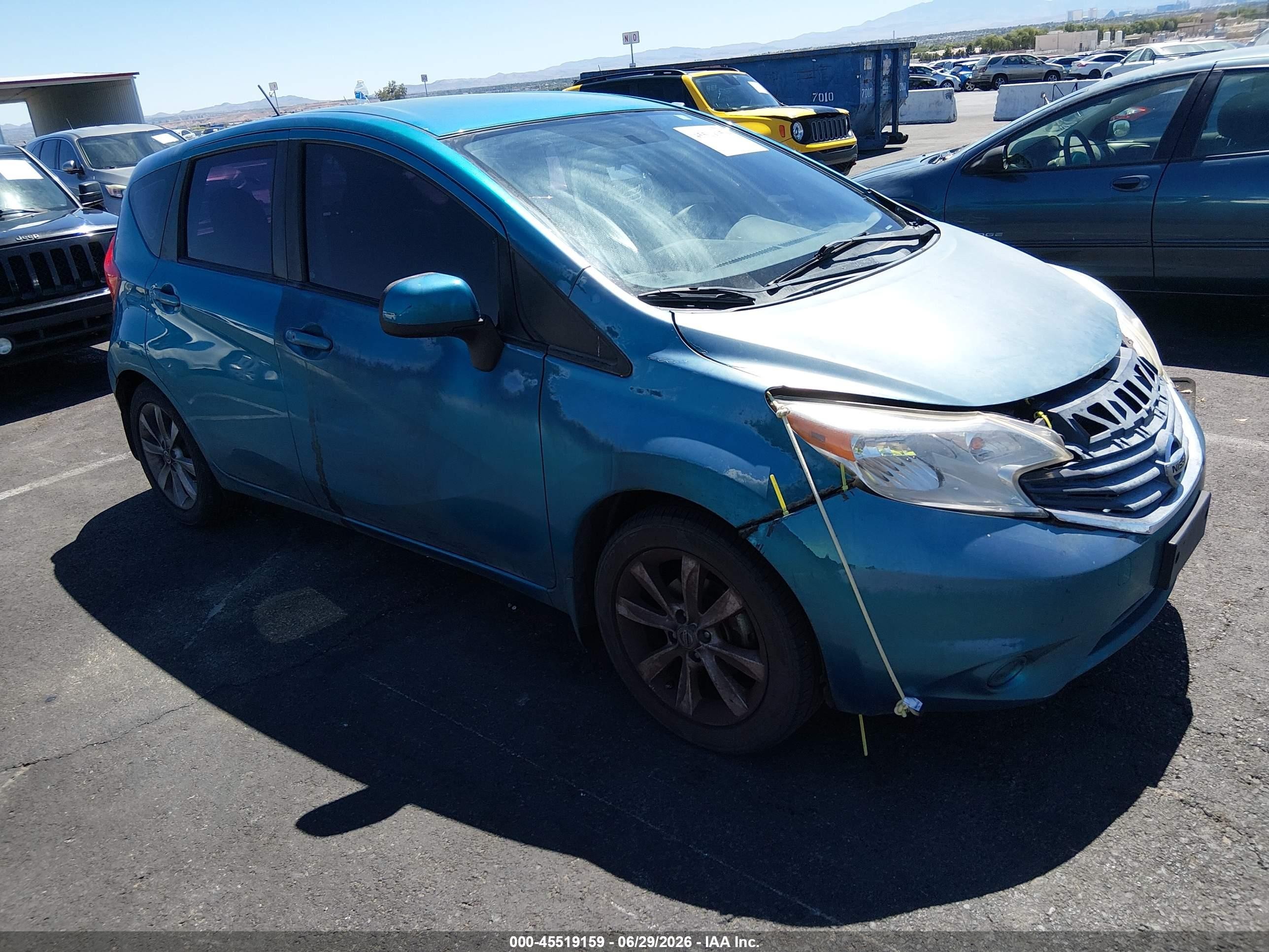 2014 Nissan Versa Note Sv Light Blue vin: 3N1CE2CP2EL428359