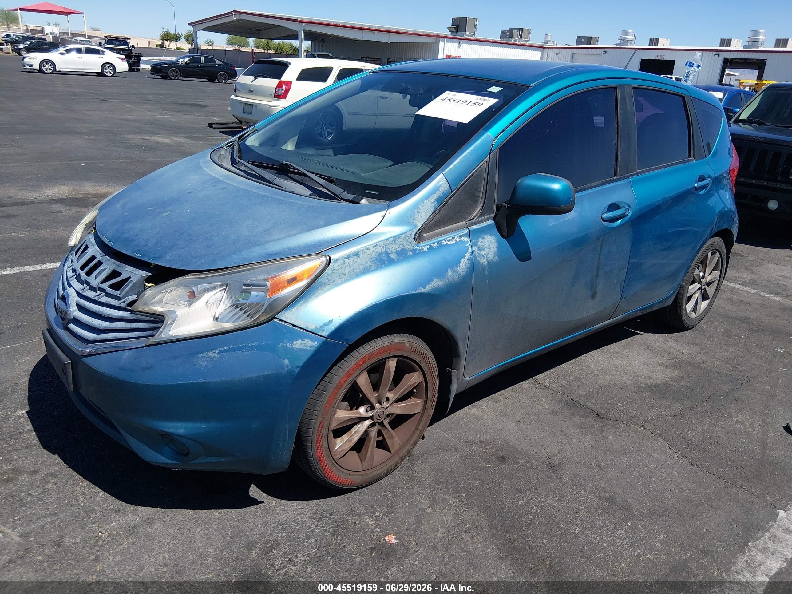 2014 Nissan Versa Note Sv Light Blue vin: 3N1CE2CP2EL428359