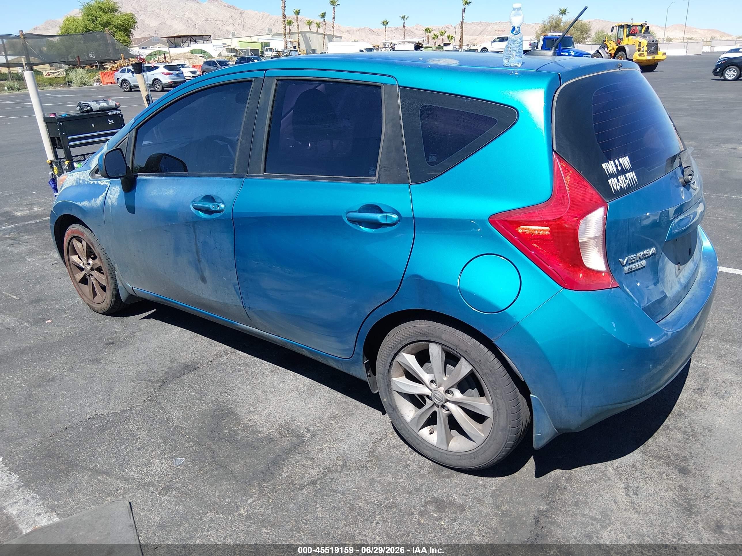 2014 Nissan Versa Note Sv Light Blue vin: 3N1CE2CP2EL428359