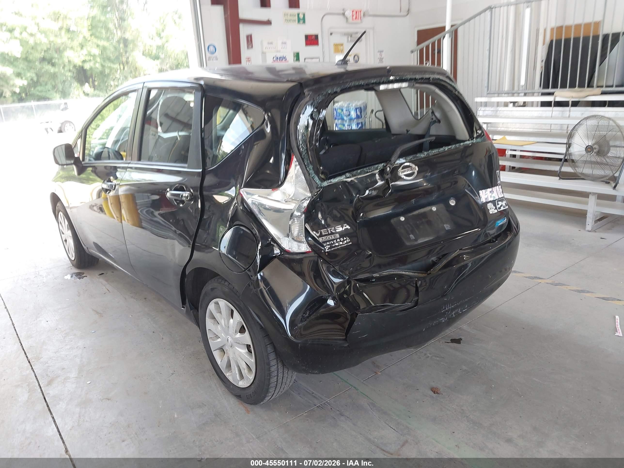 2014 Nissan Versa Note S (sr) Черный vin: 3N1CE2CP2EL433836